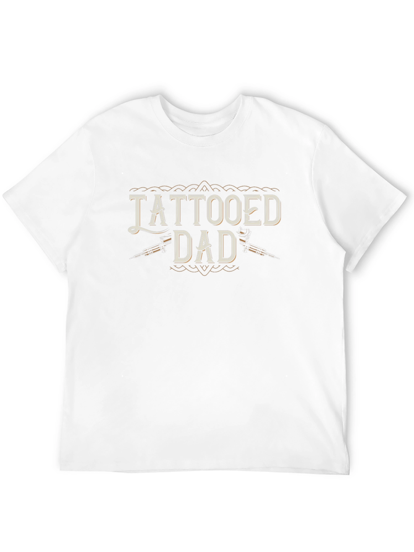 Tattooed Dad Graphic Tee - Cool Fathers Day Shirt