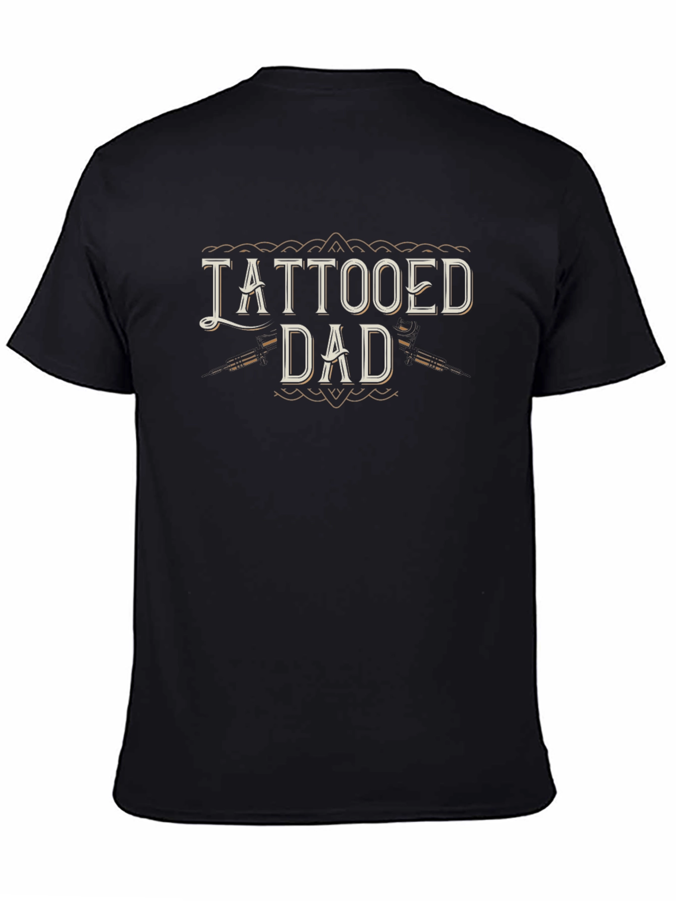 Tattooed Dad Graphic Tee - Cool Fathers Day Shirt