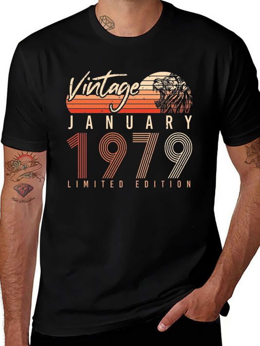 Vintage January 1979 Limited Edition T-Shirt