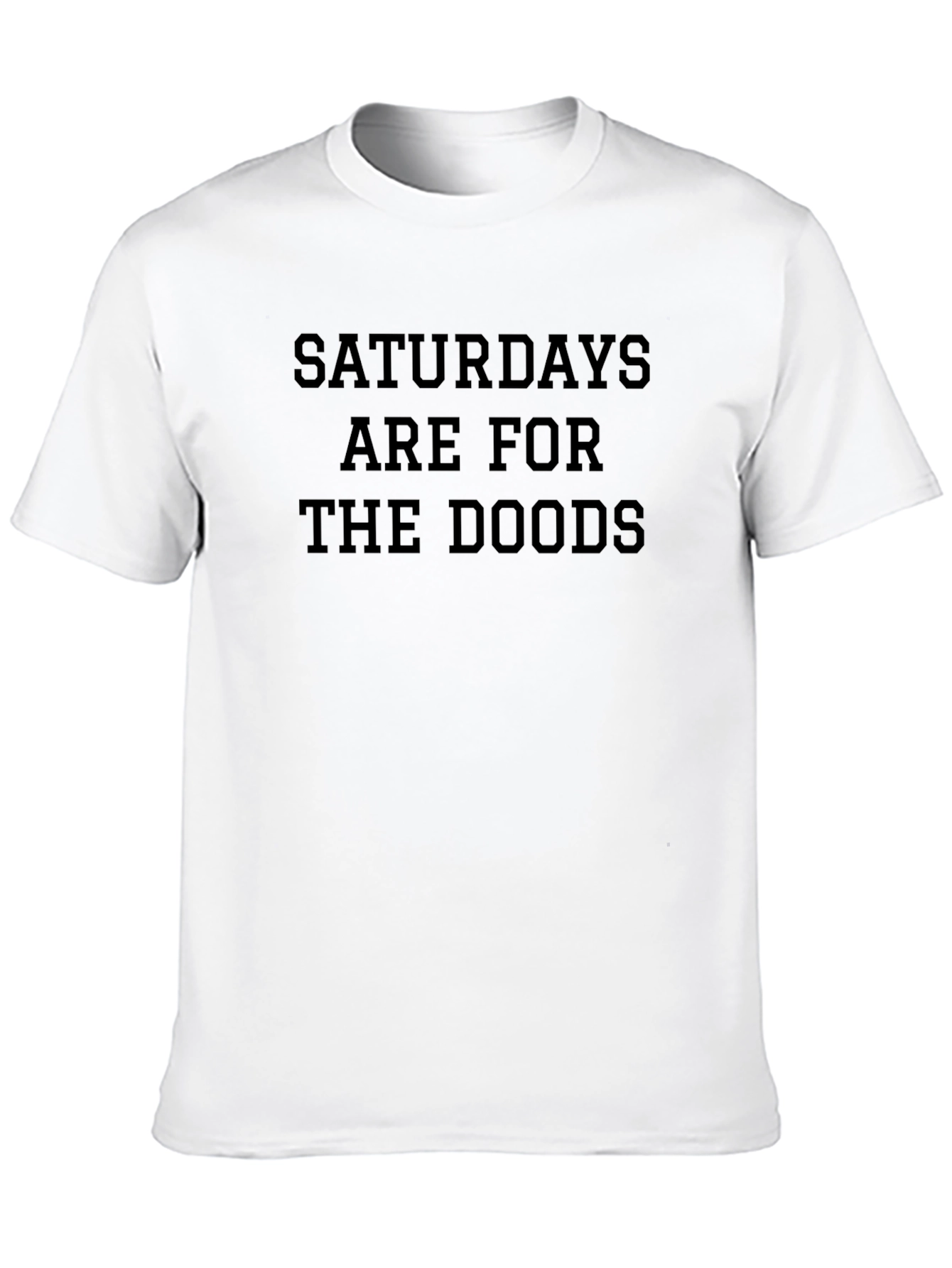 Saturdays Are For The Doods Black T-Shirt