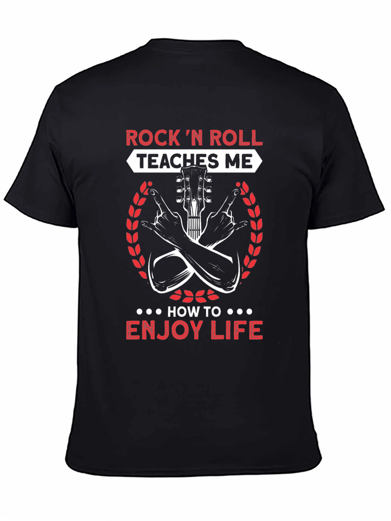 Rock N Roll Teaches Me Graphic Tee