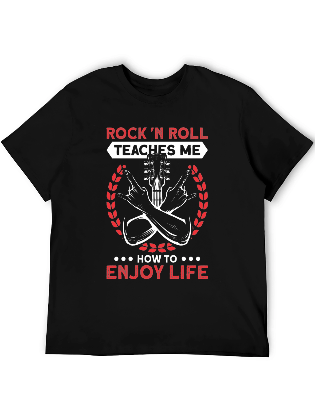 Rock N Roll Teaches Me Graphic Tee