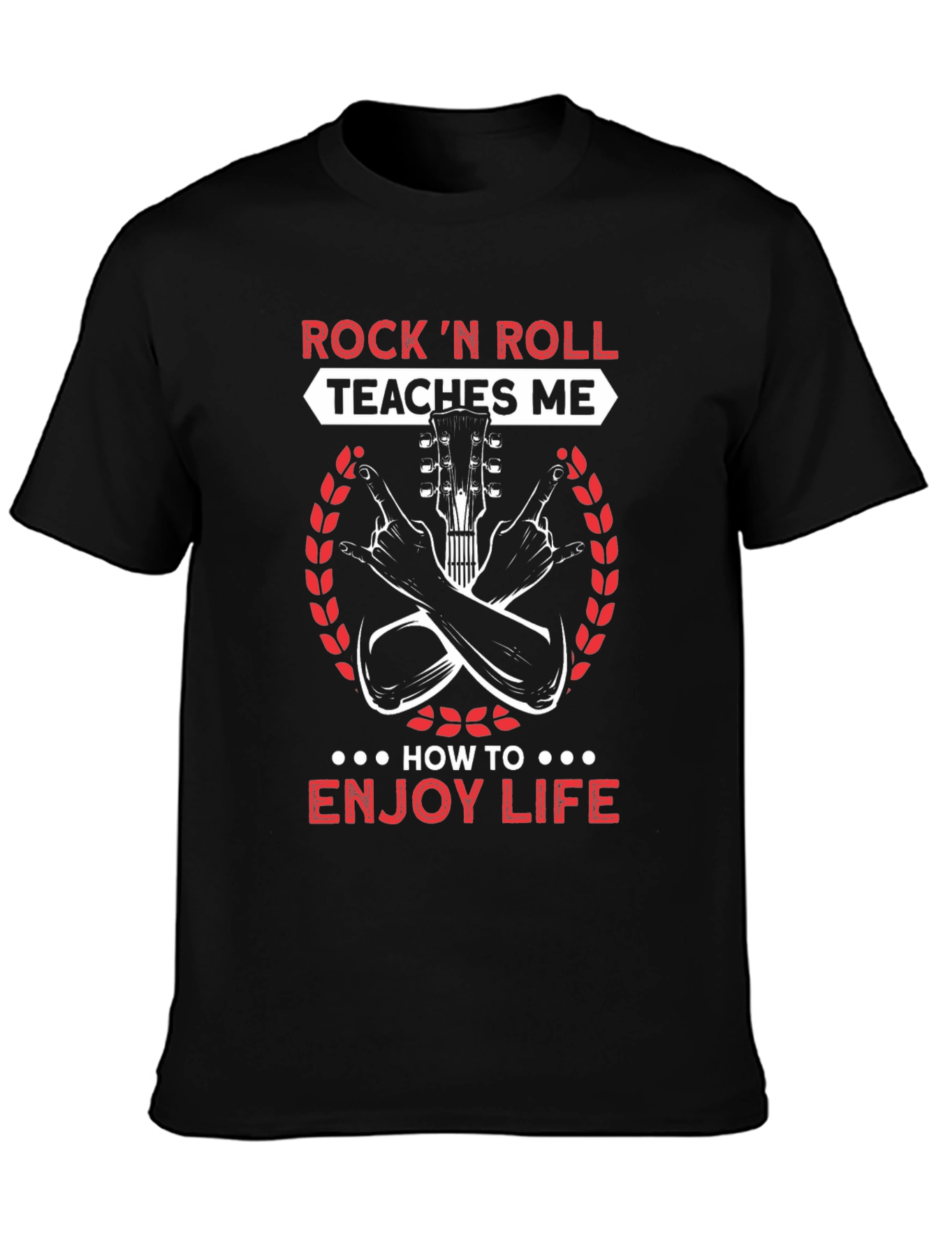 Rock N Roll Teaches Me Graphic Tee