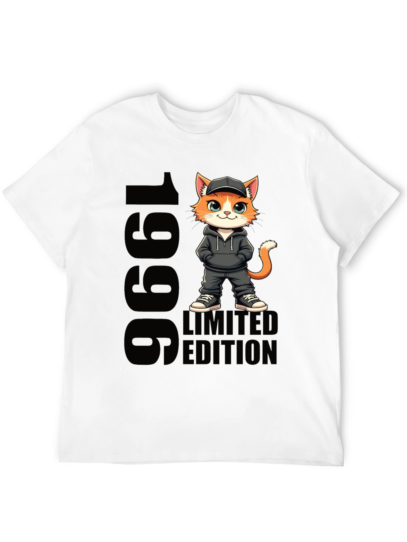 1996 Limited Edition Cat Graphic T-Shirt