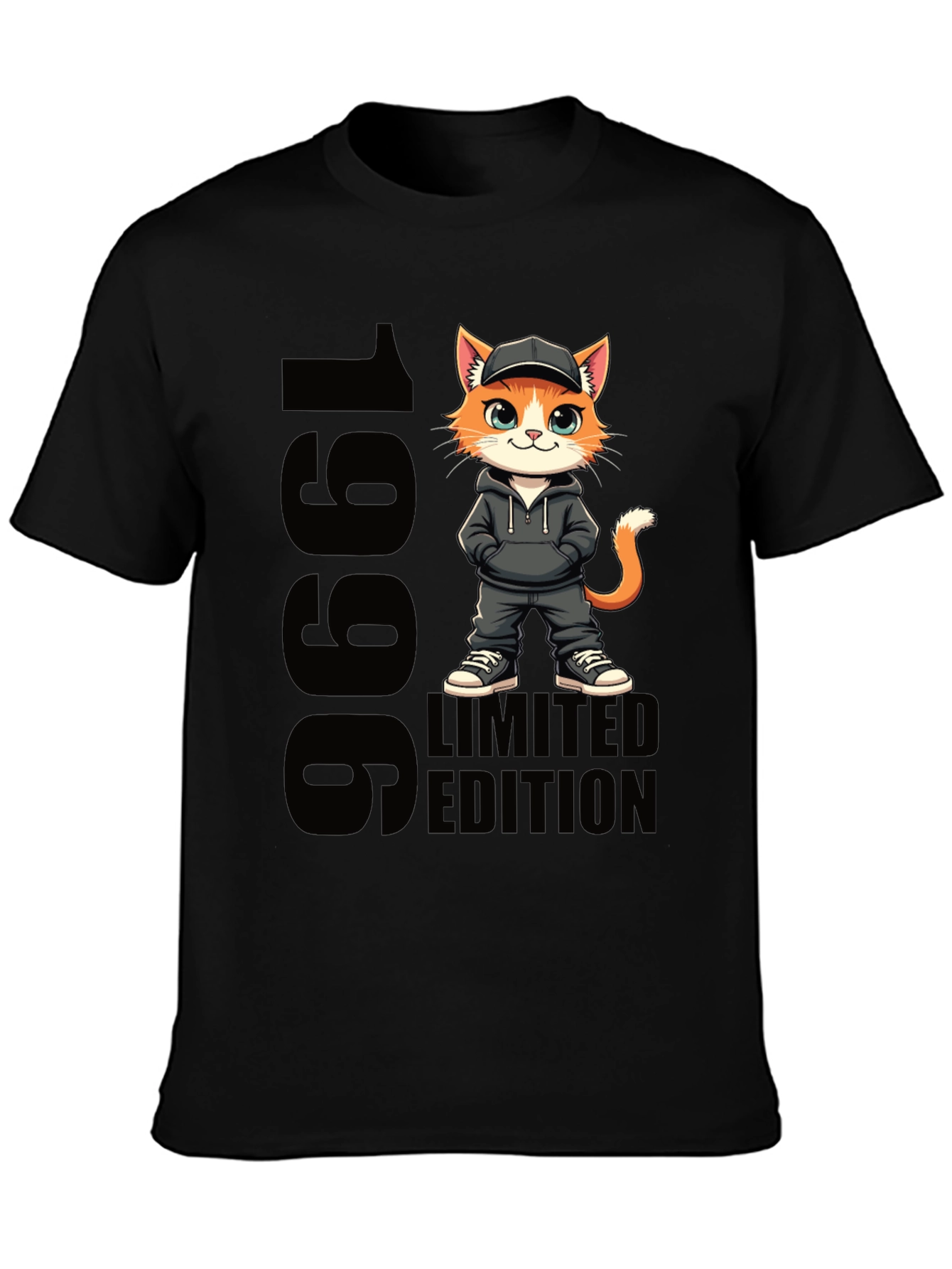 1996 Limited Edition Cat Graphic T-Shirt