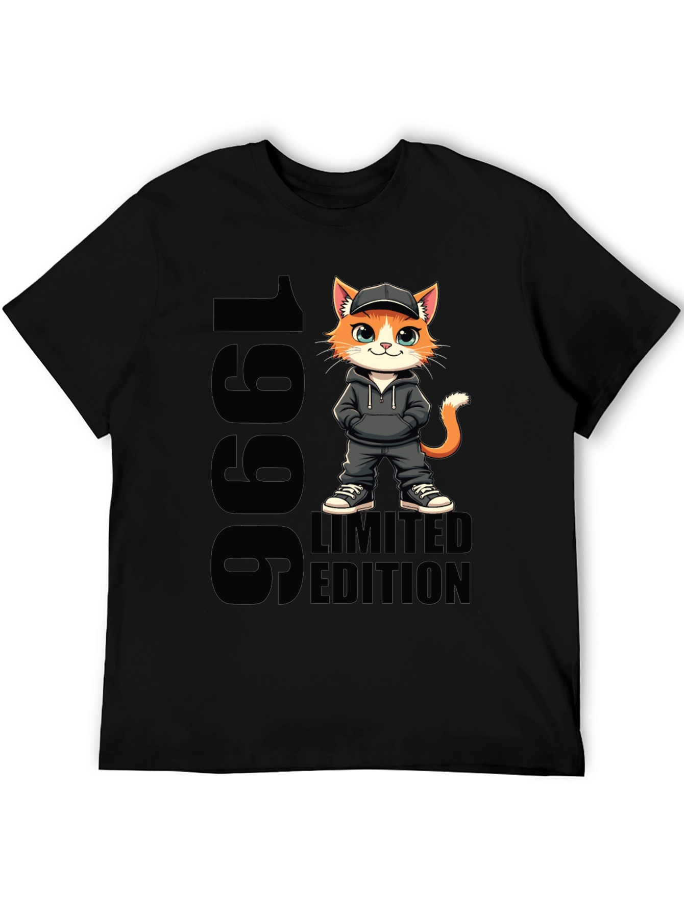 1996 Limited Edition Cat Graphic T-Shirt