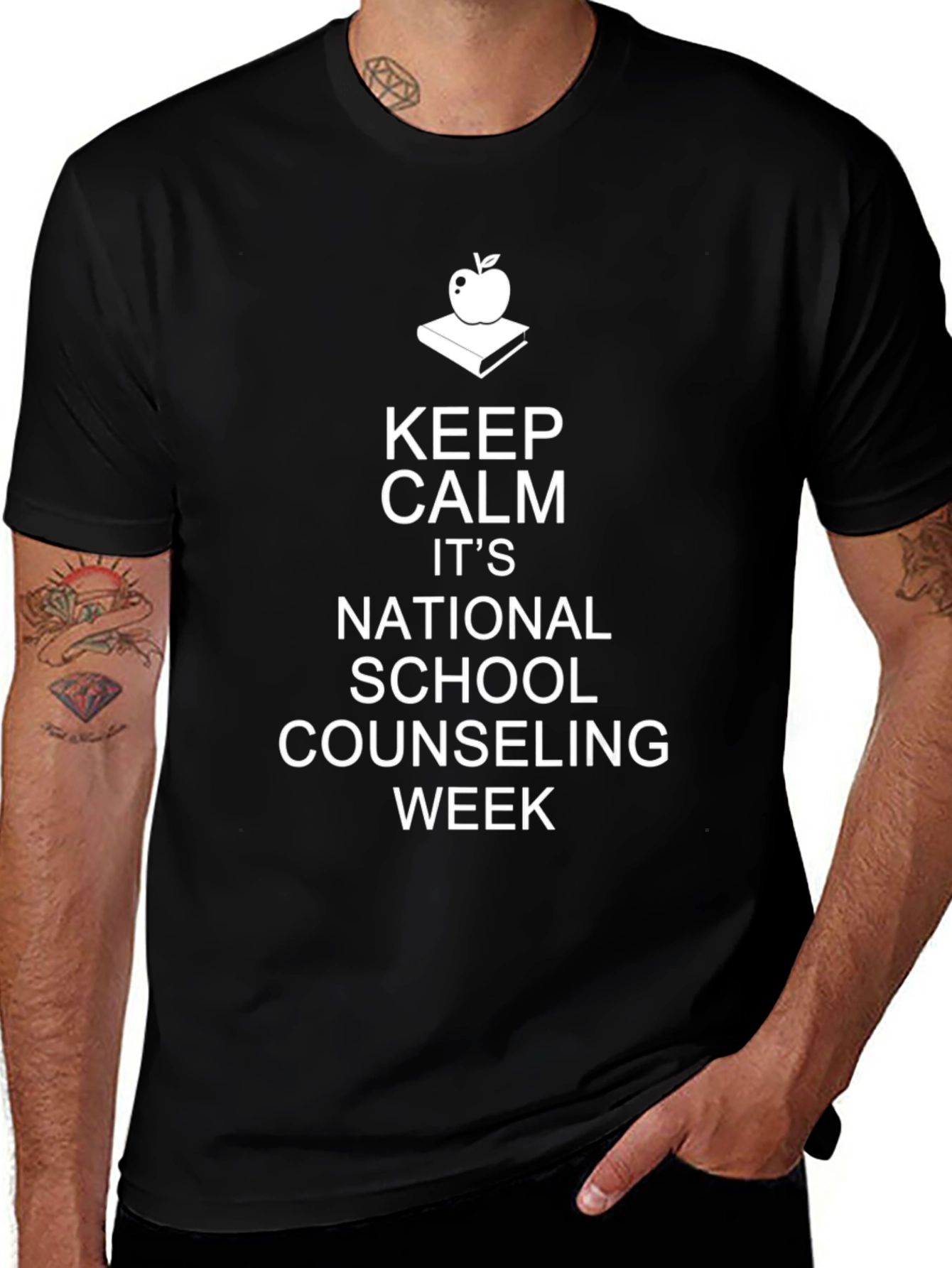Keep Calm National School Counseling Week T-Shirt