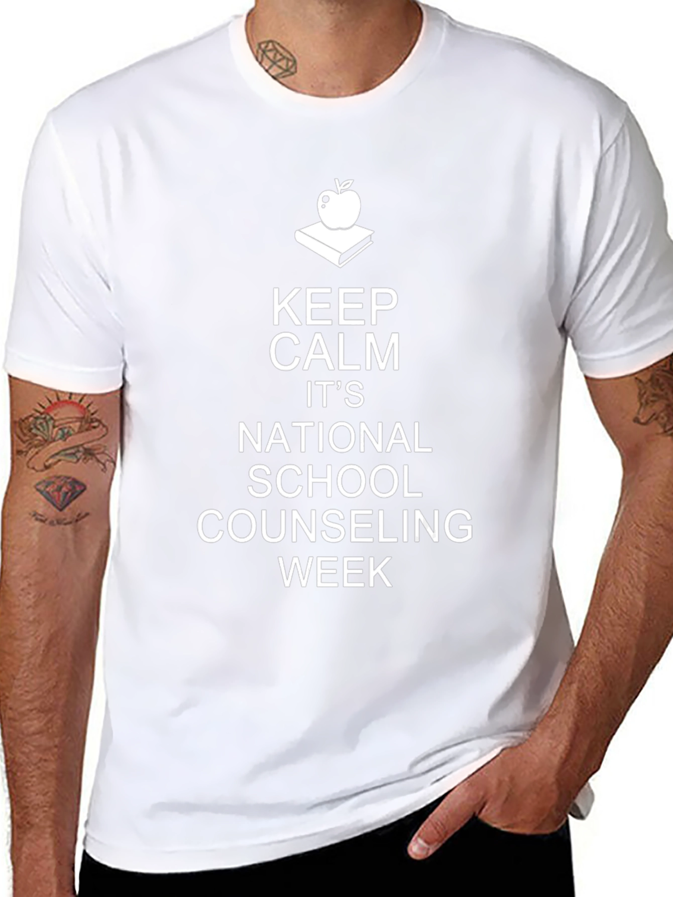 Keep Calm National School Counseling Week T-Shirt