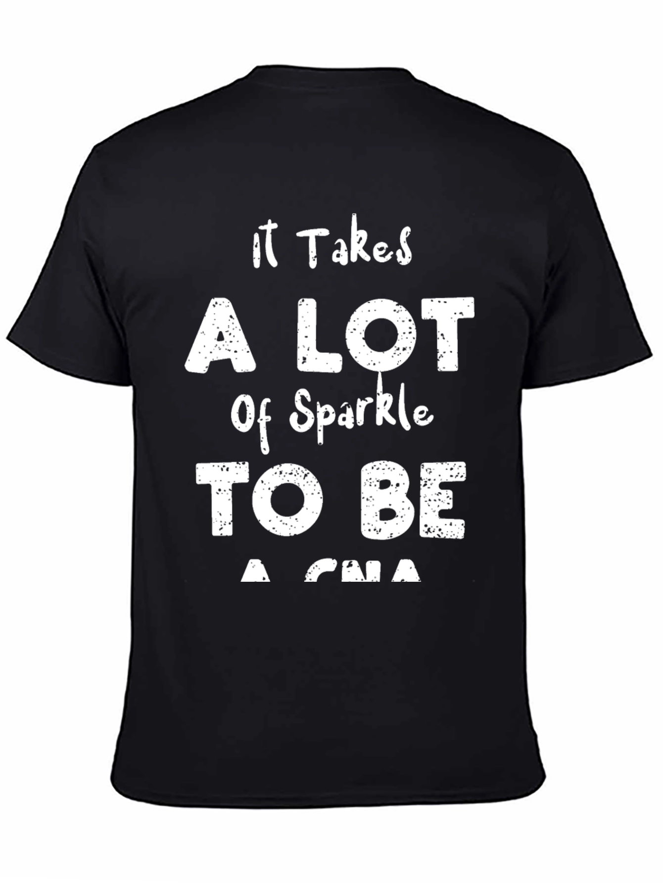Sparkle CNA Black T-Shirt