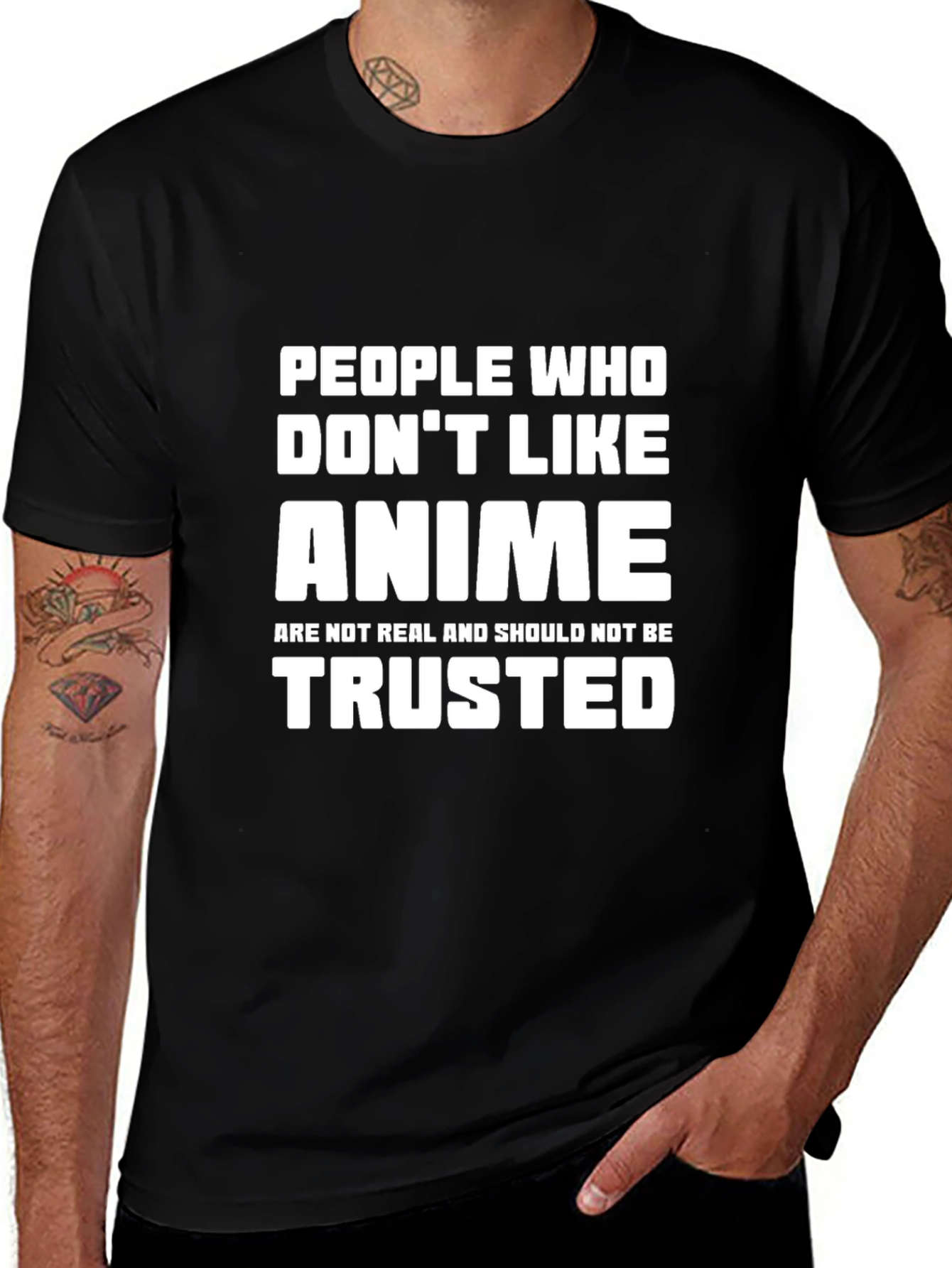 Anime Lover T-Shirt: Trust No Hater!