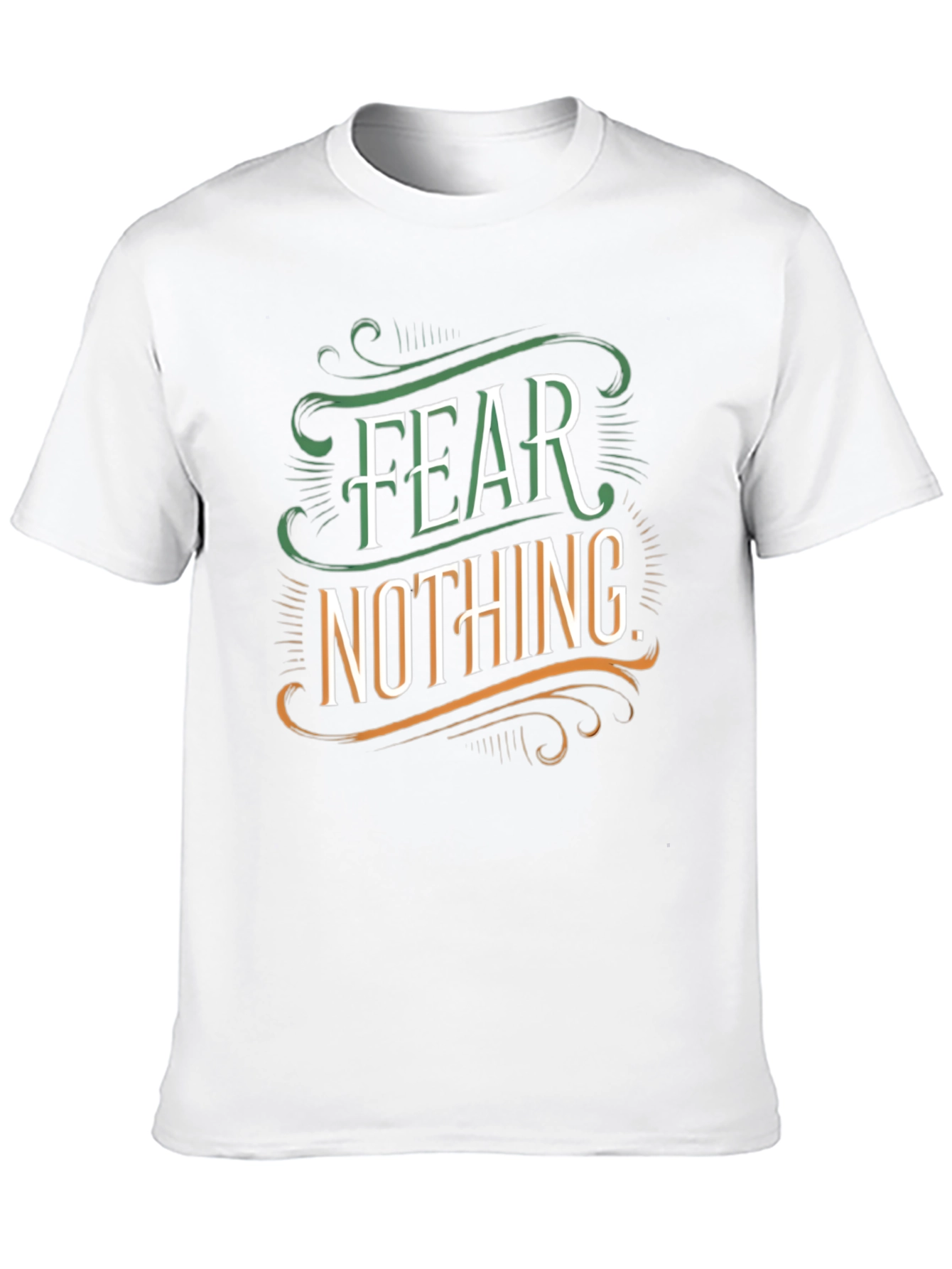 Fear Nothing Graphic Tee - Mens Black T-Shirt