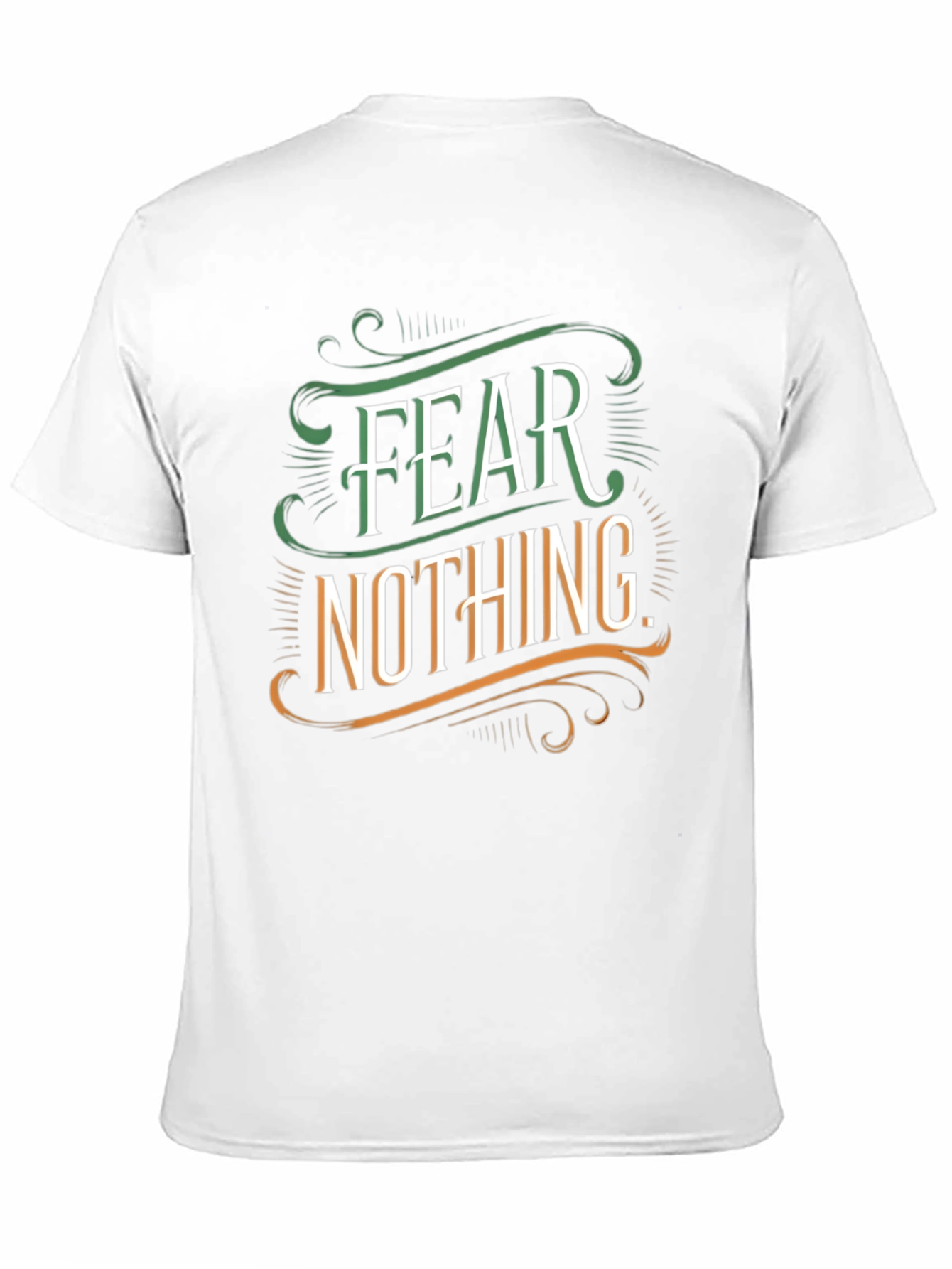 Fear Nothing Graphic Tee - Mens Black T-Shirt