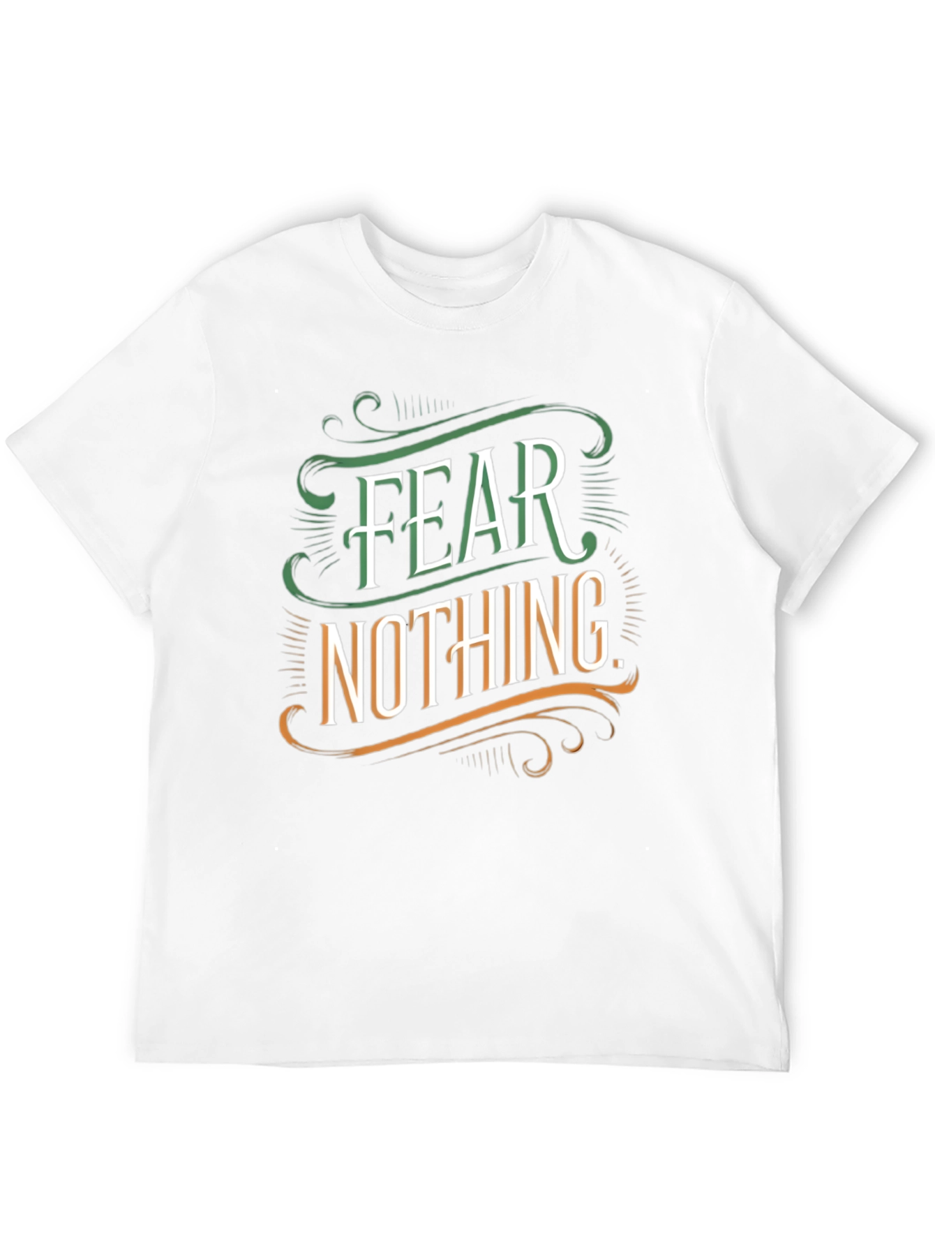 Fear Nothing Graphic Tee - Mens Black T-Shirt