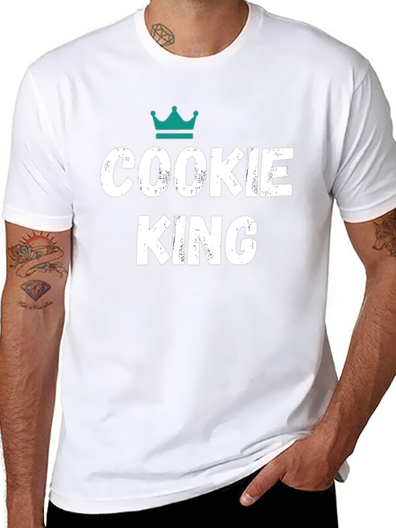 Cookie King T-Shirt - Novelty Graphic Tee