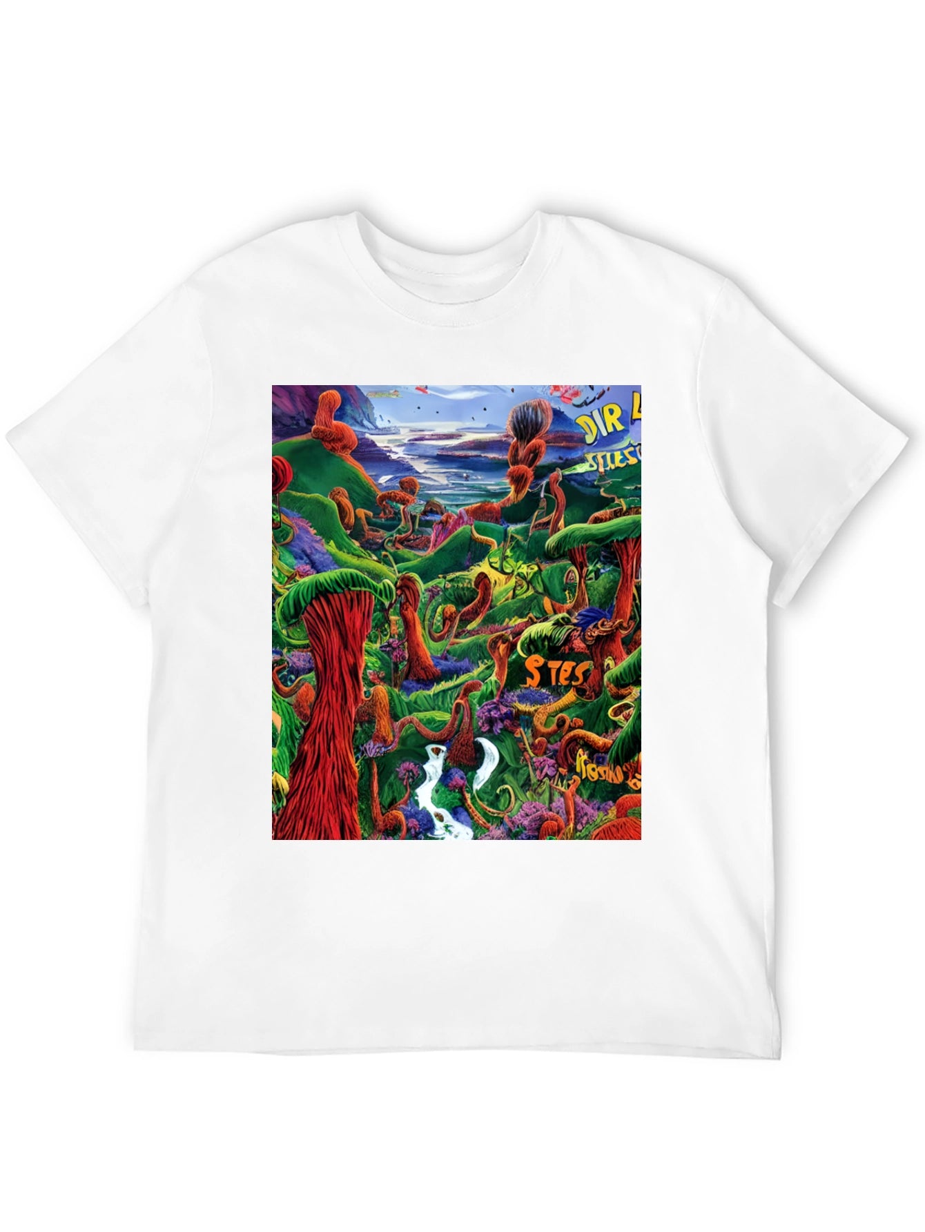 Surreal Landscape Graphic Tee