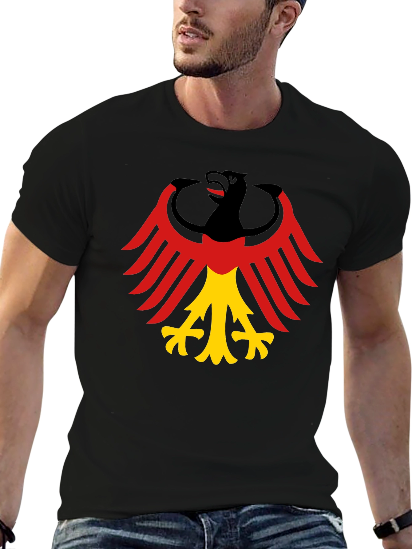 Germany Eagle Crest Graphic T-Shirt