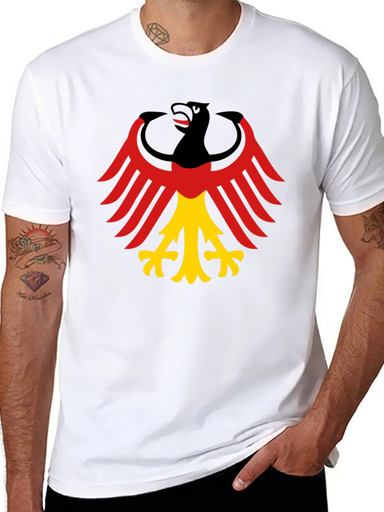 Germany Eagle Crest Graphic T-Shirt