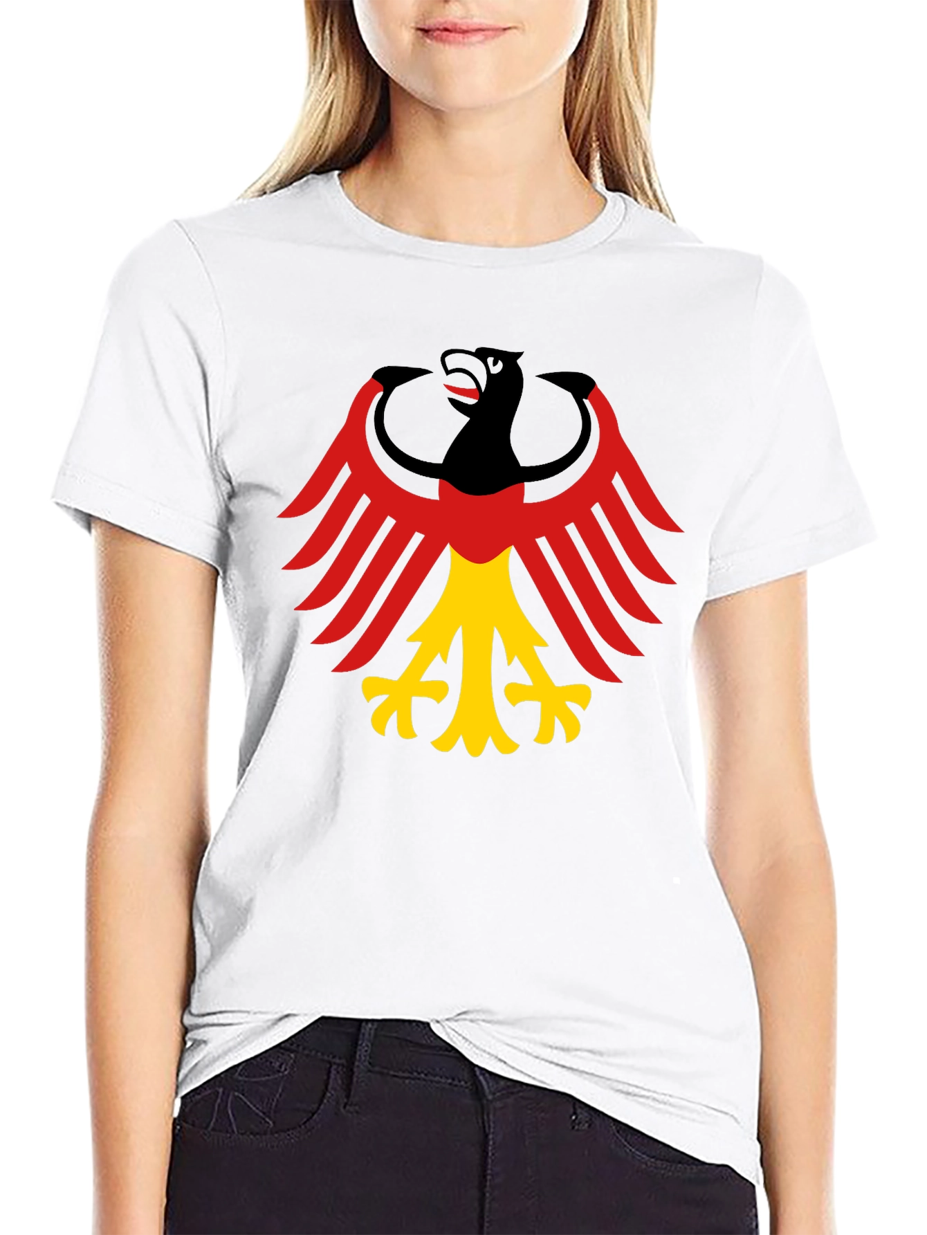 Germany Eagle Crest Graphic T-Shirt