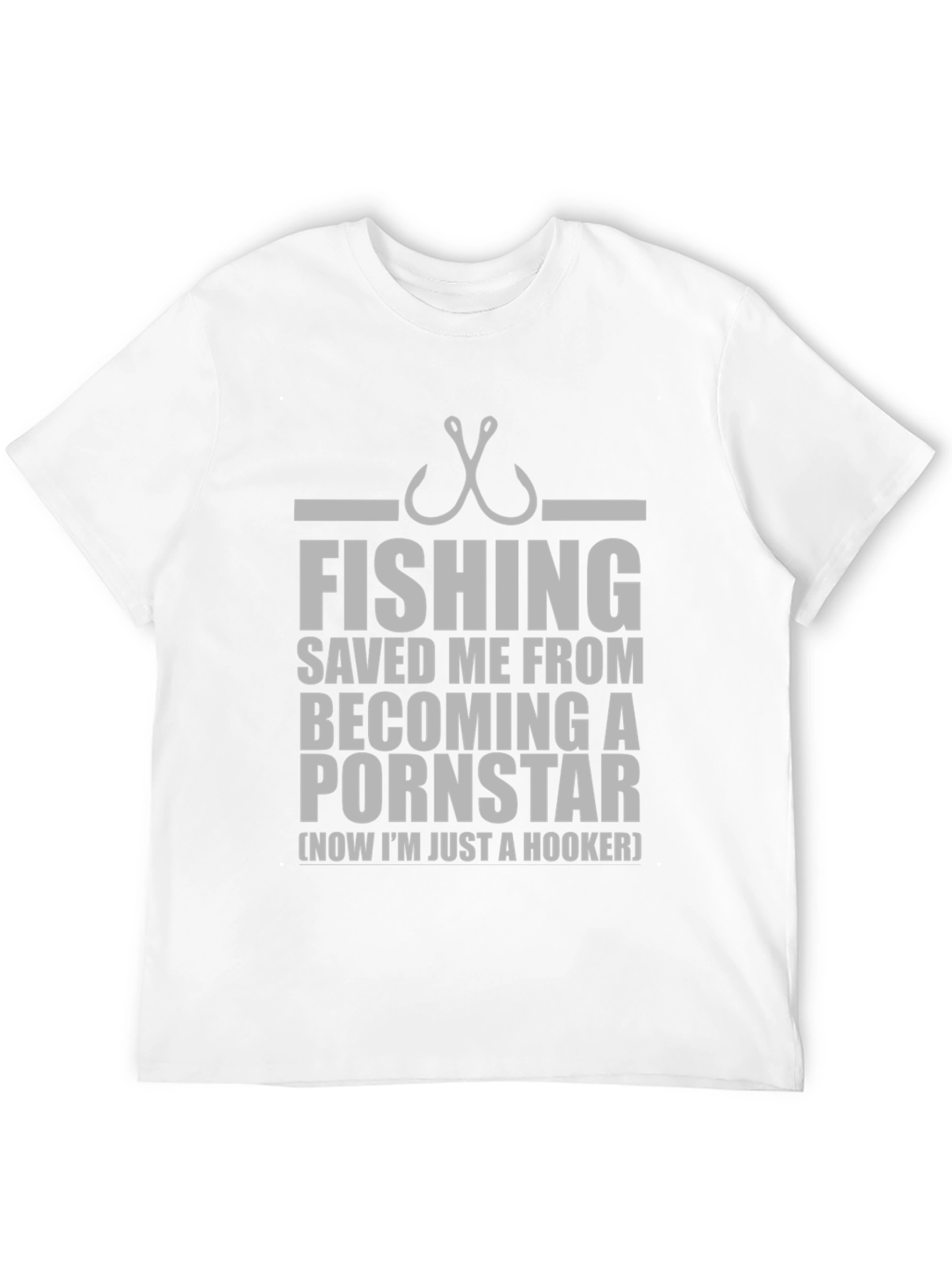 Fishing Saved Me T-Shirt - Funny Hooking Tee