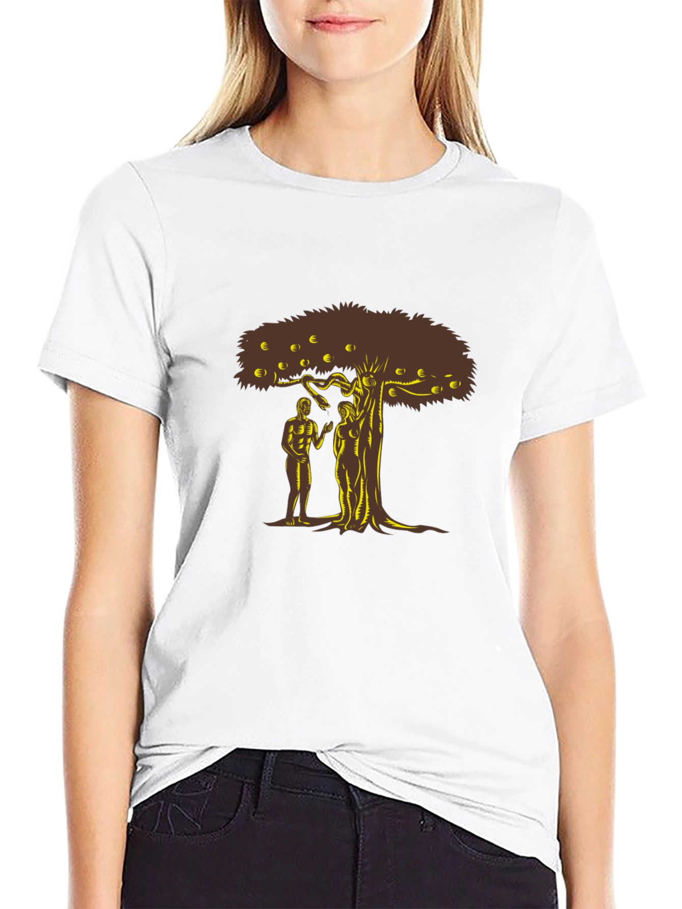Adam & Eve Tree of Knowledge T-Shirt