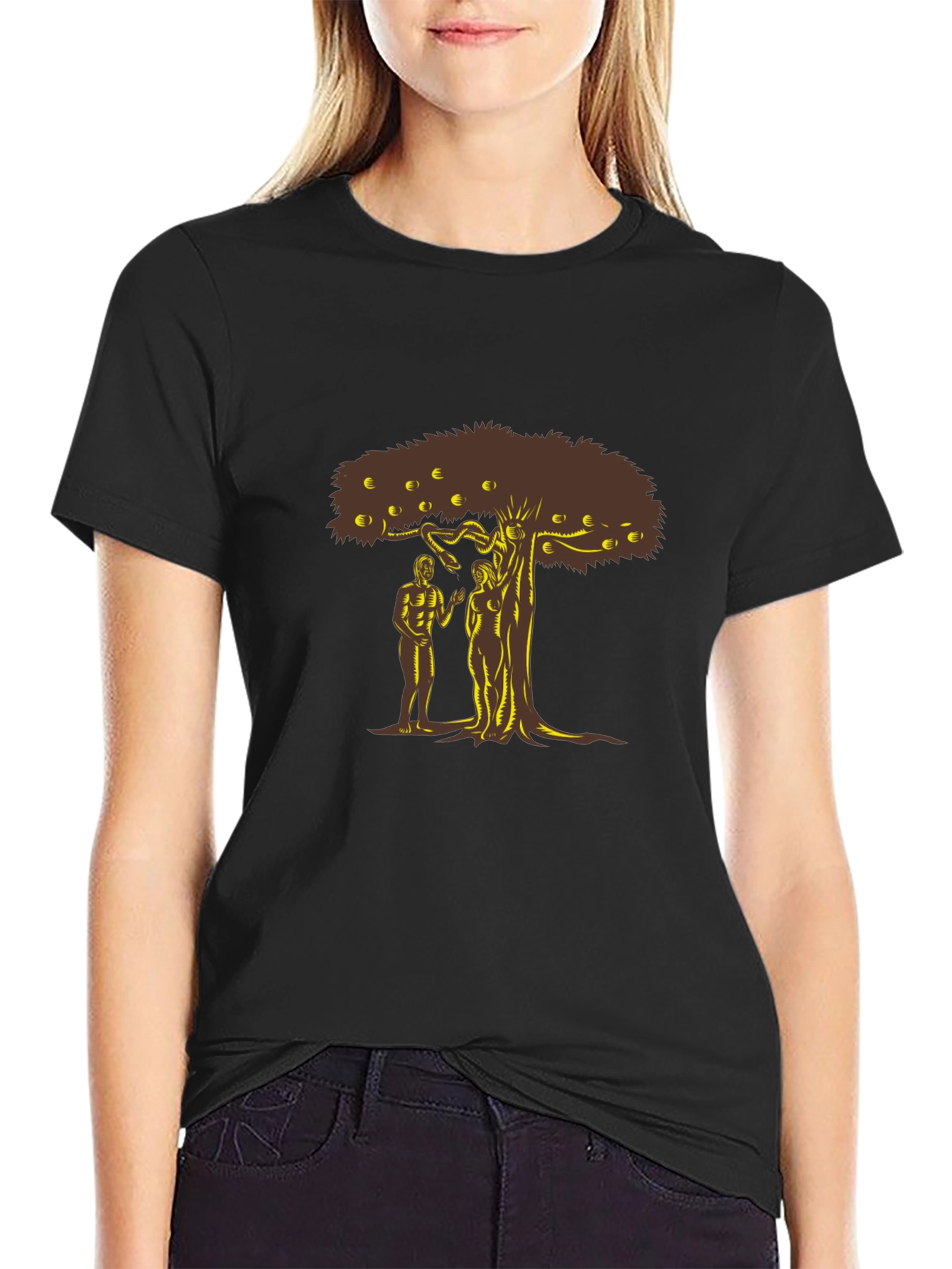 Adam & Eve Tree of Knowledge T-Shirt