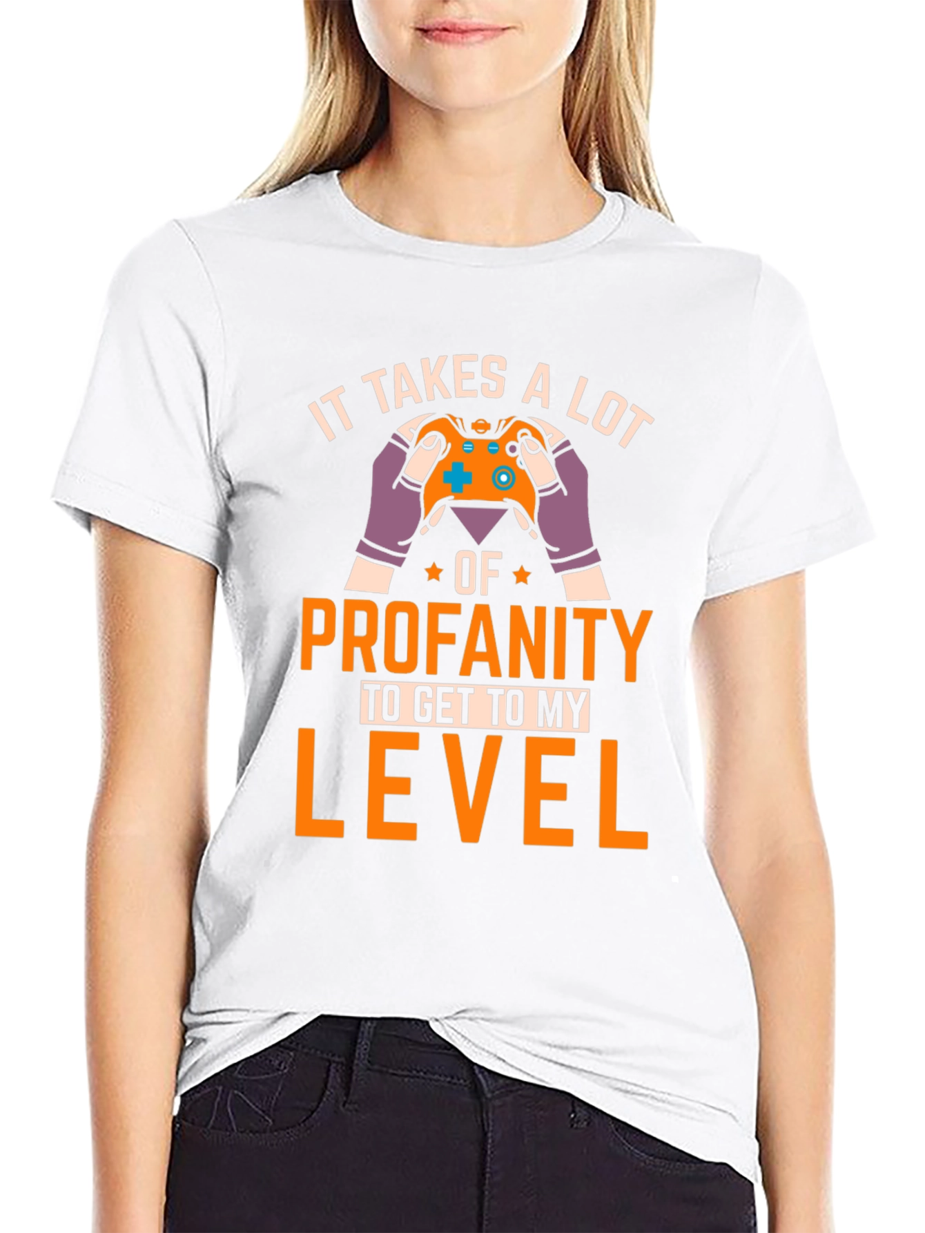 Gamer T-Shirt - Profanity Level