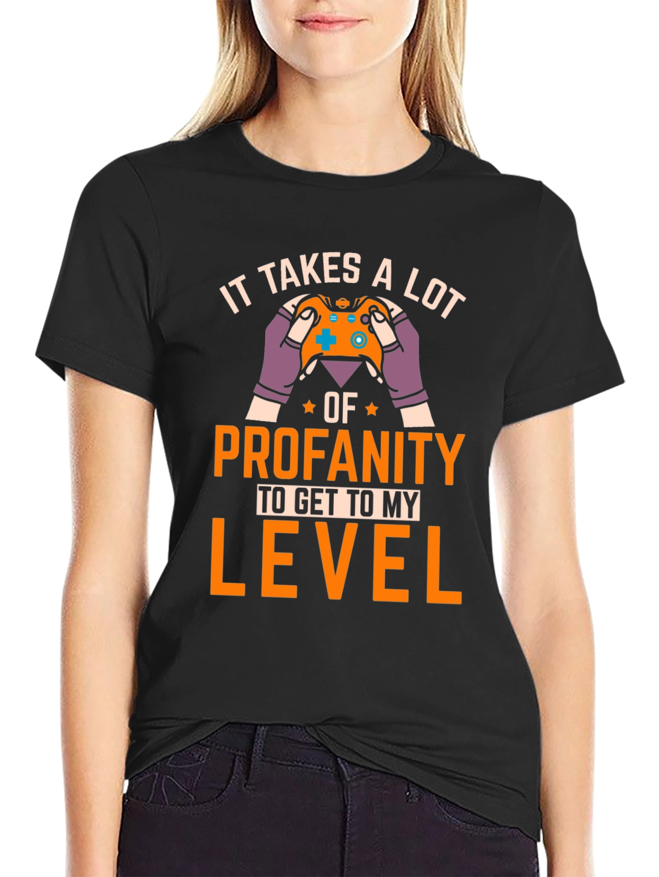 Gamer T-Shirt - Profanity Level