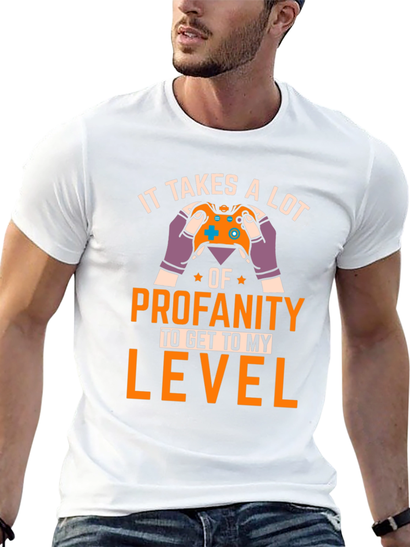 Gamer T-Shirt - Profanity Level