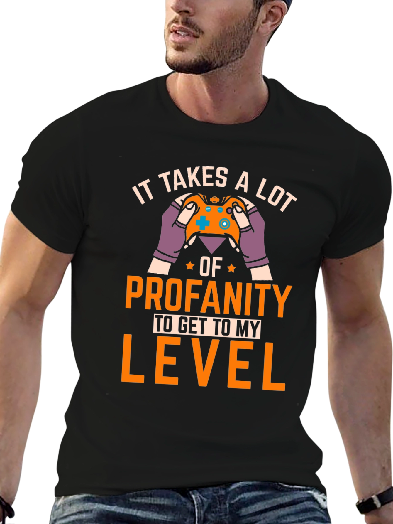 Gamer T-Shirt - Profanity Level
