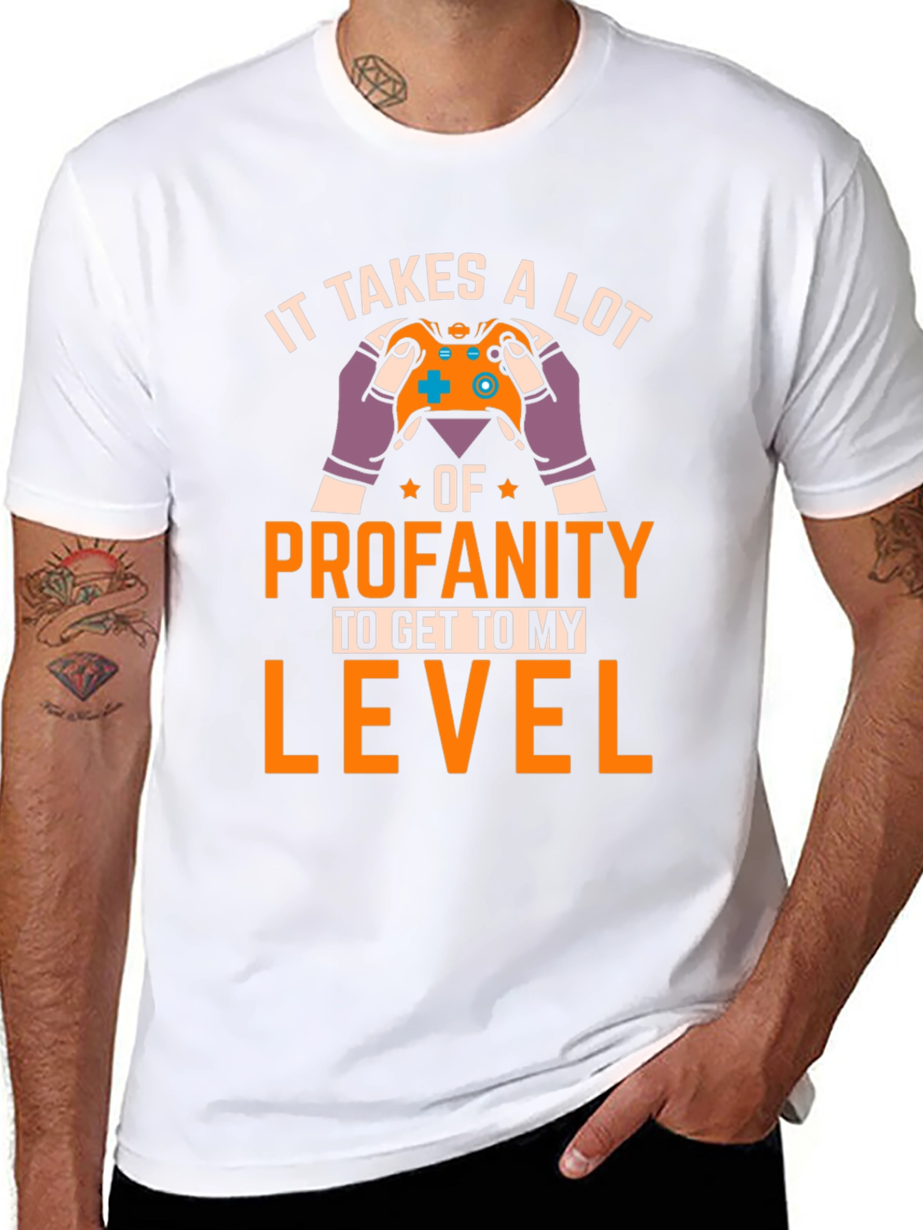 Gamer T-Shirt - Profanity Level