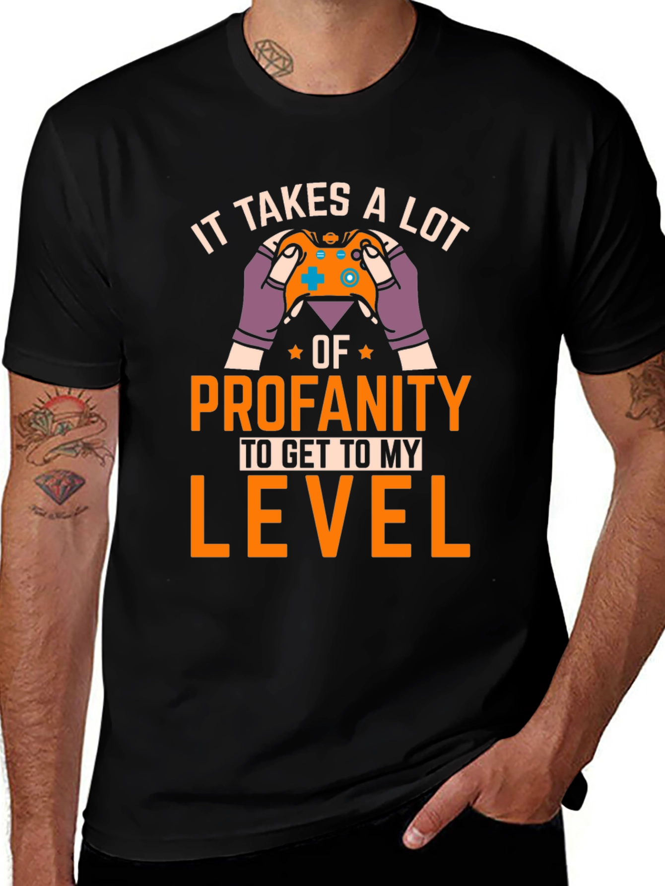 Gamer T-Shirt - Profanity Level