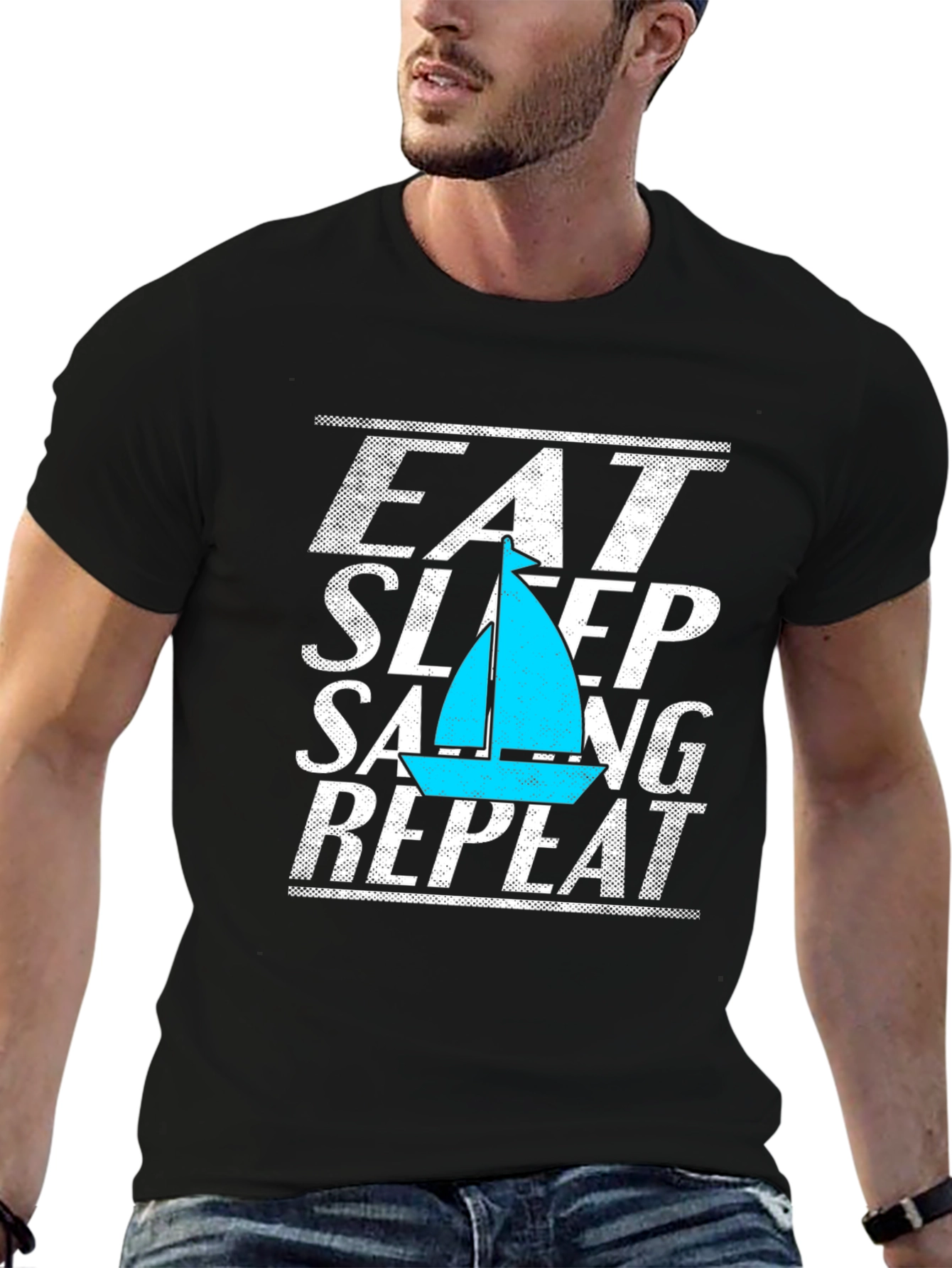 Eat Sleep Sailing Repeat T-Shirt