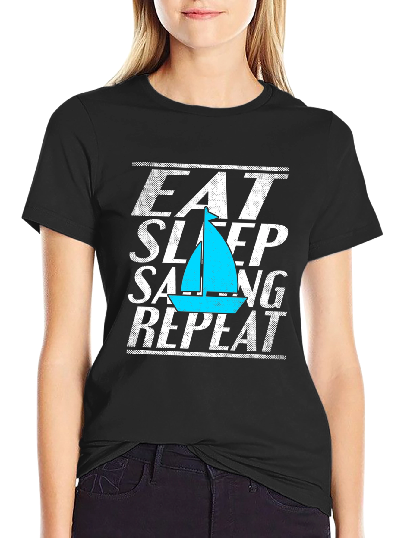Eat Sleep Sailing Repeat T-Shirt