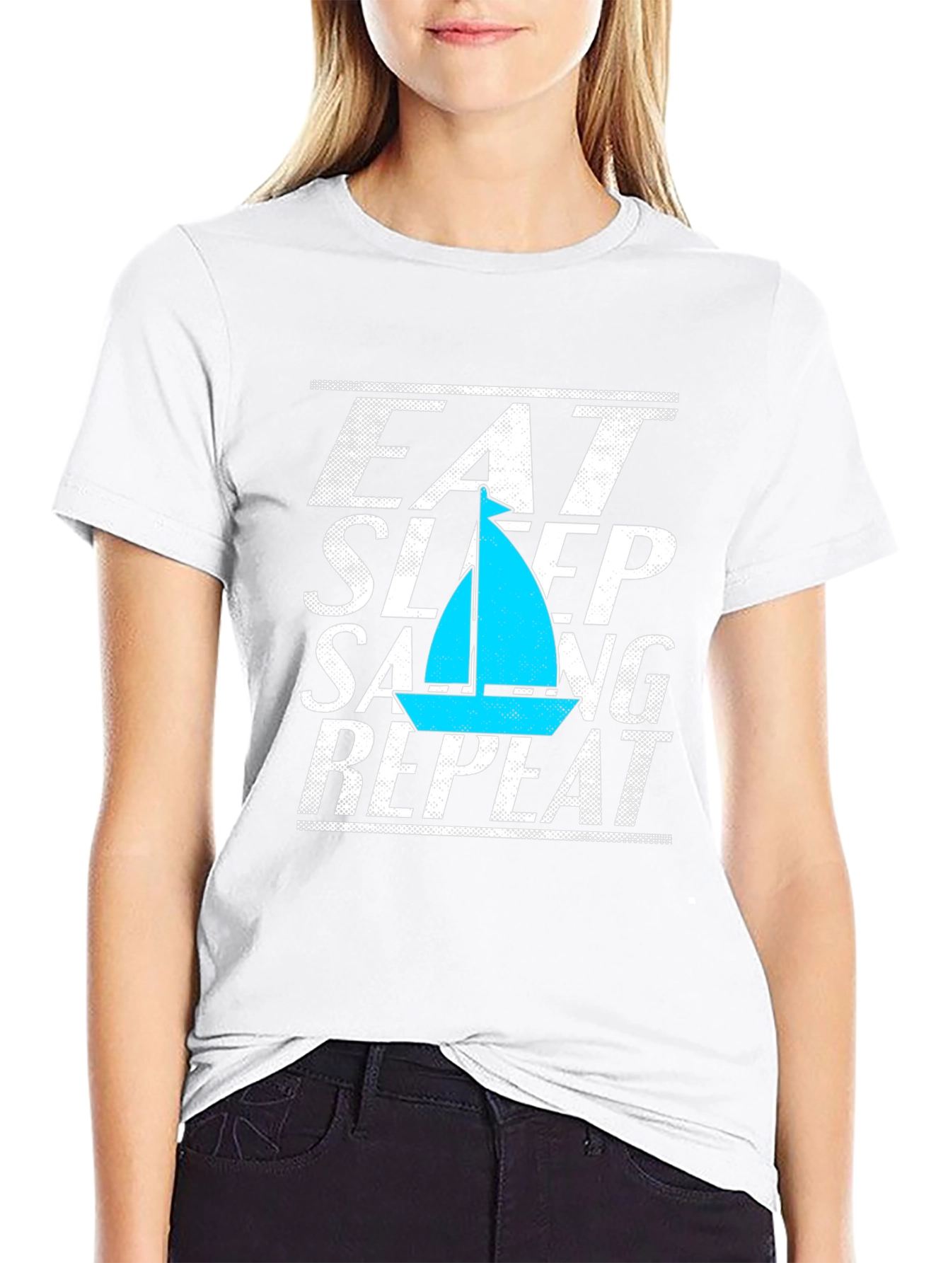 Eat Sleep Sailing Repeat T-Shirt