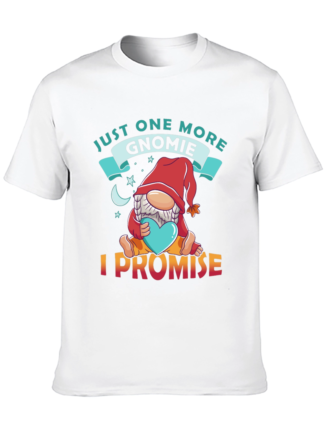 Gnomie Promise T-Shirt - Cute Gnome Lover Tee