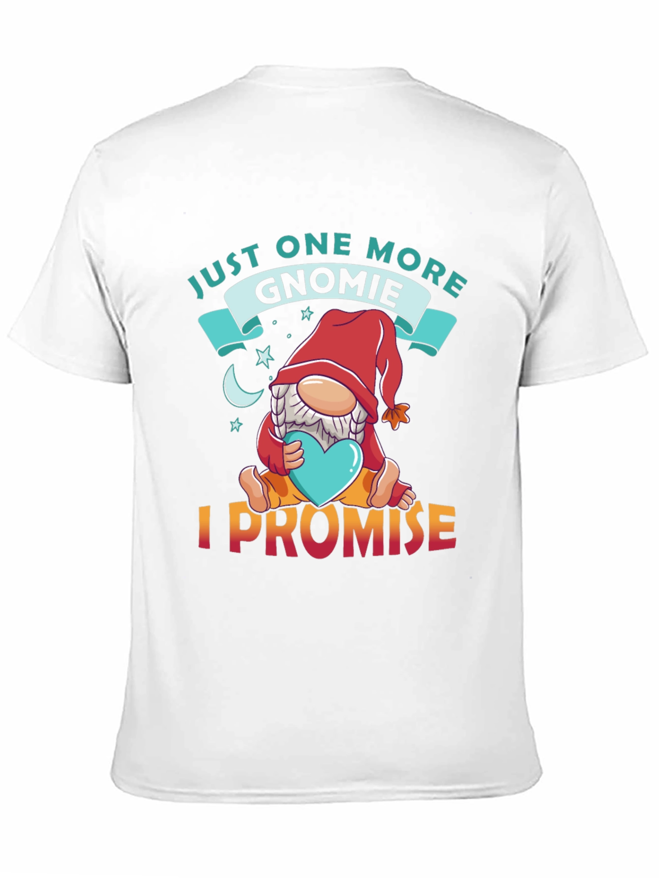 Gnomie Promise T-Shirt - Cute Gnome Lover Tee