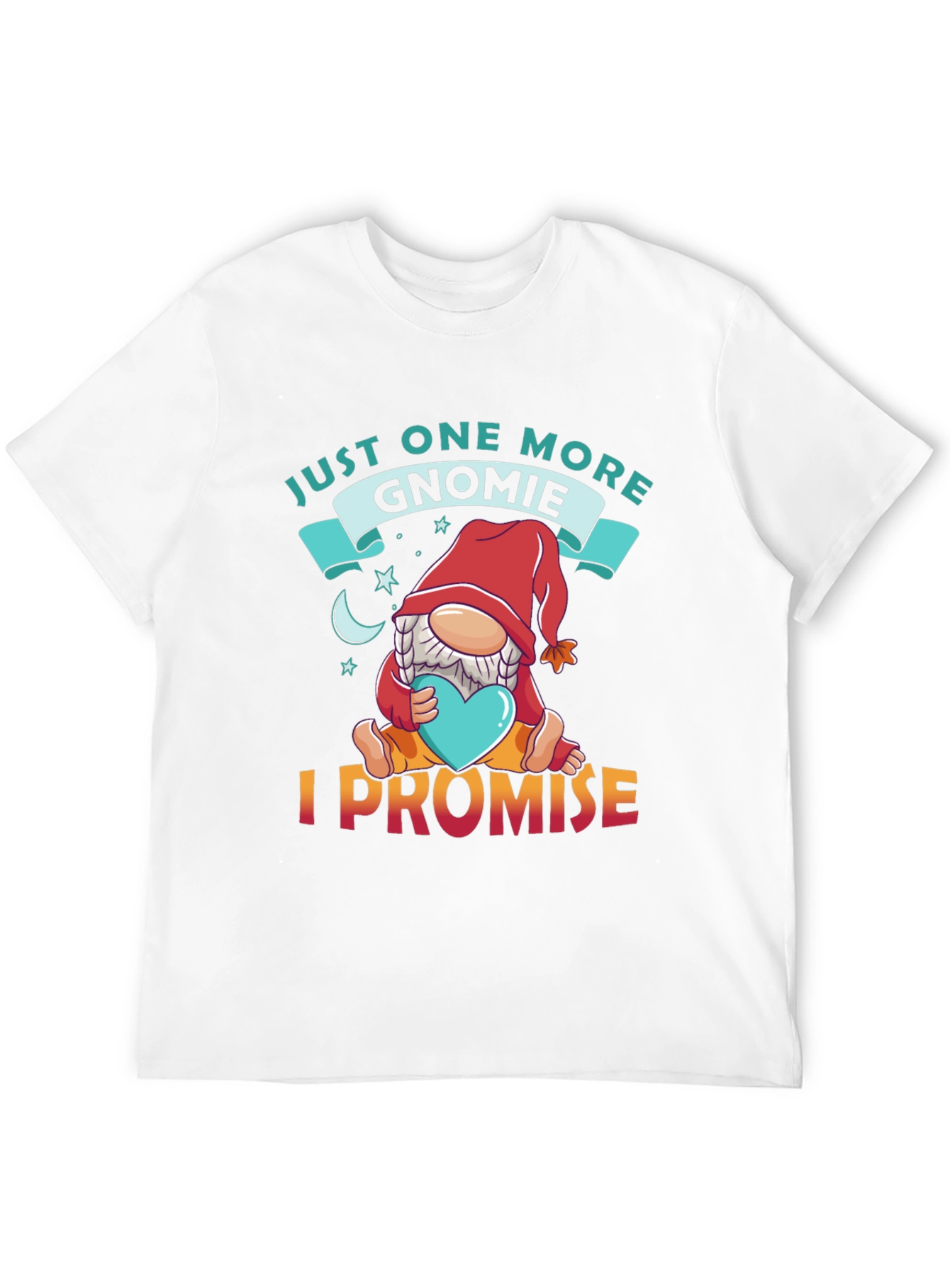 Gnomie Promise T-Shirt - Cute Gnome Lover Tee