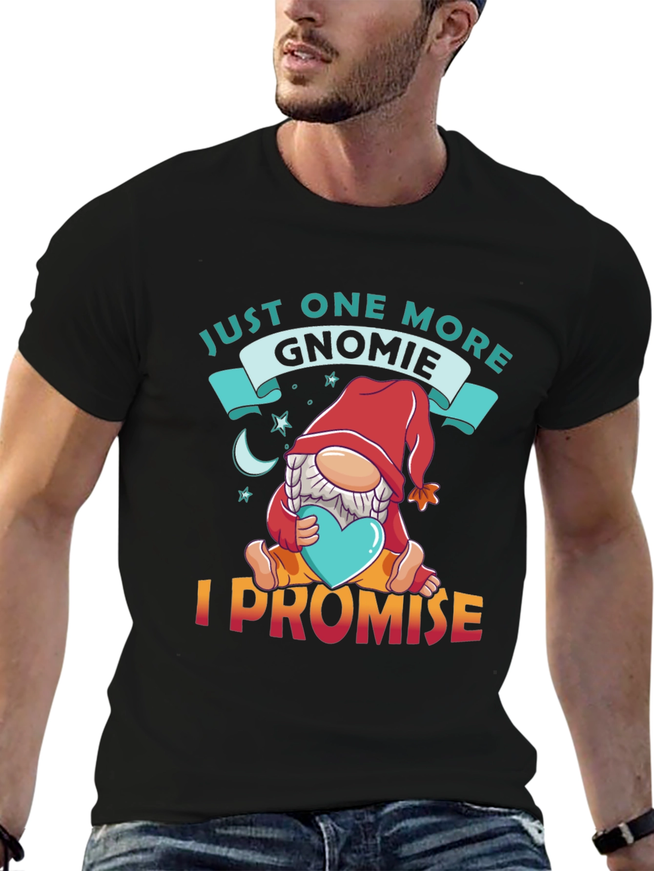 Gnomie Promise T-Shirt - Cute Gnome Lover Tee