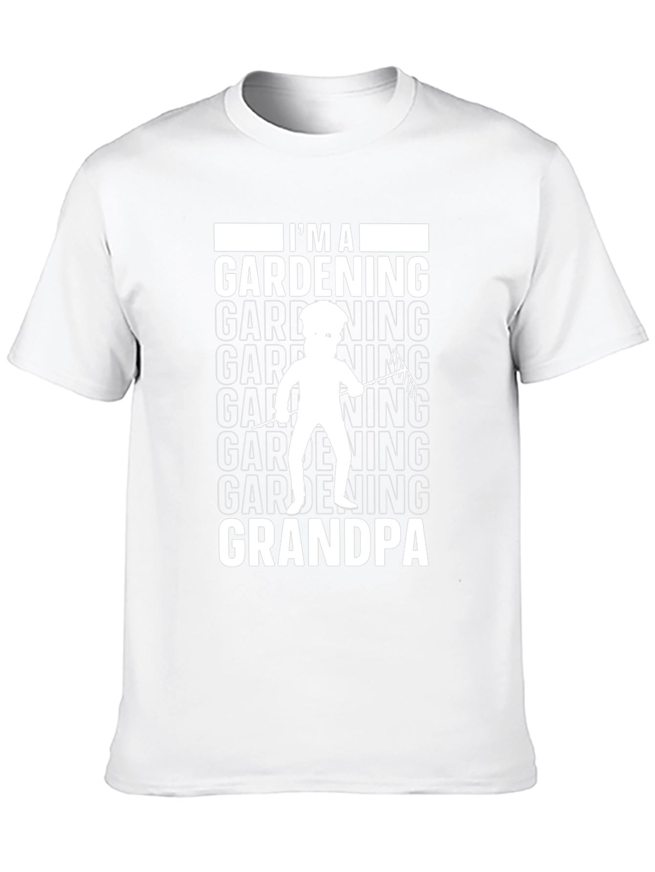 Gardening Grandpa T-Shirt - Black