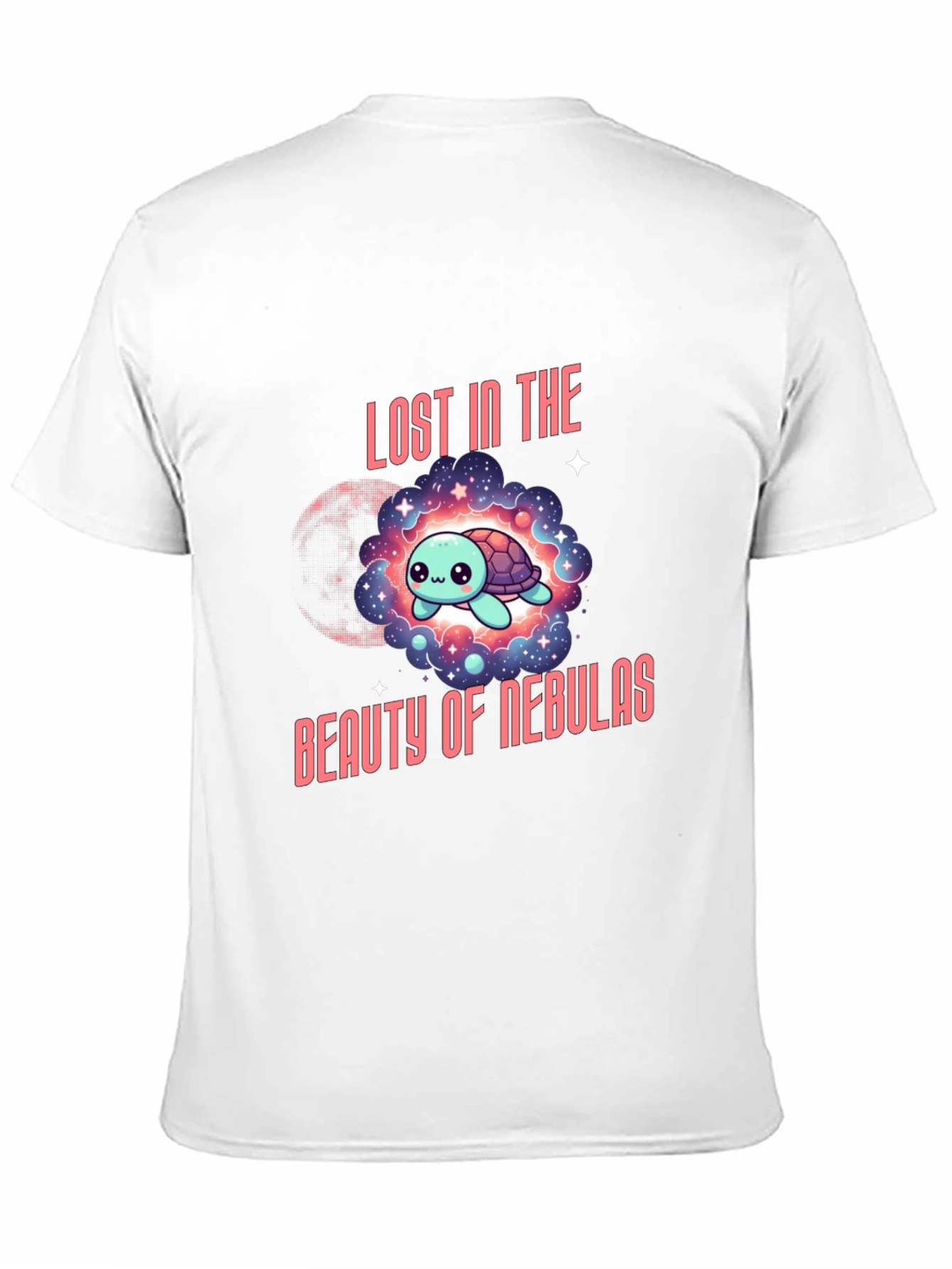 Lost in Nebulas Turtle Graphic T-Shirt