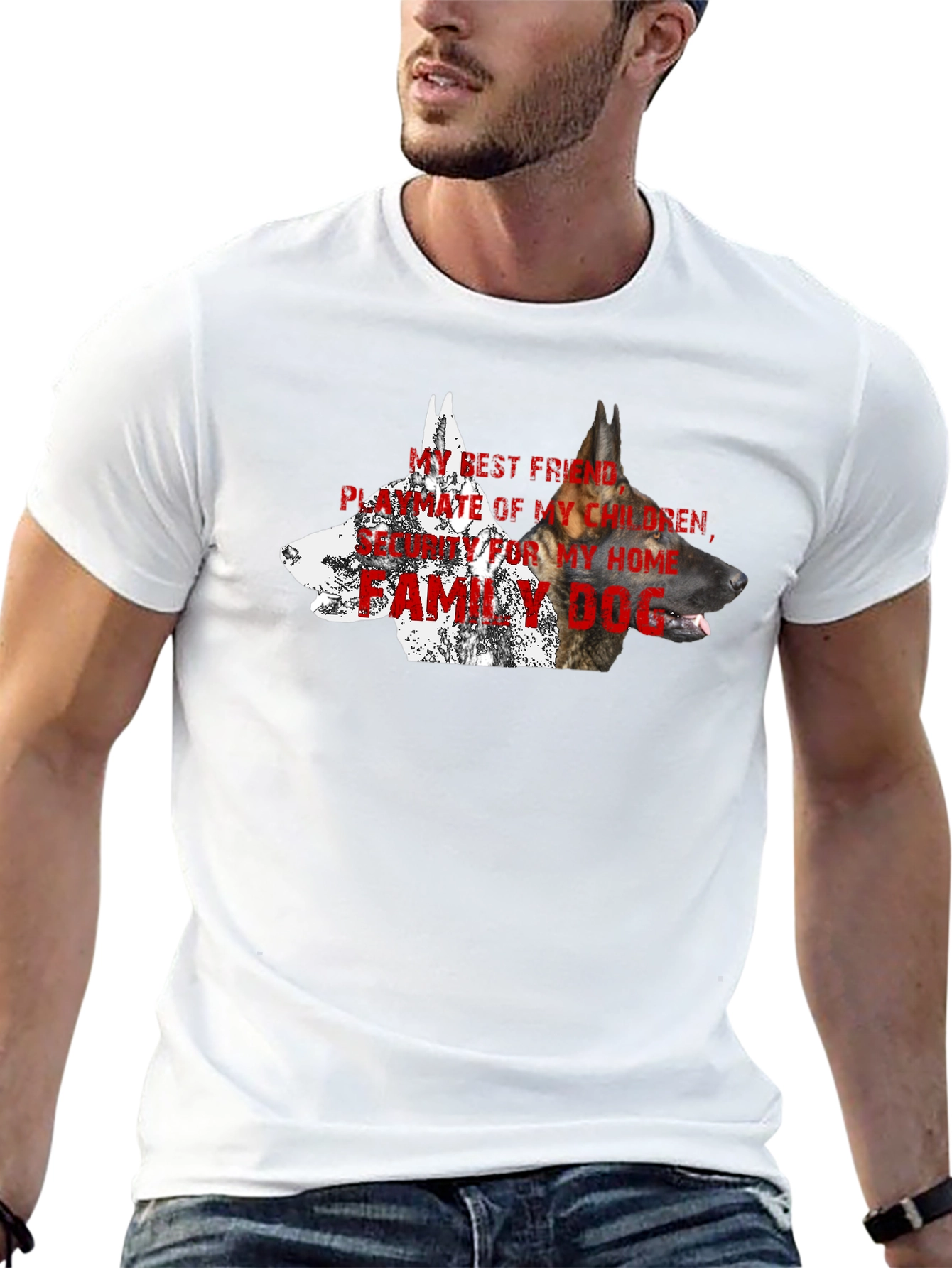 Family Dog T-Shirt: German Shepherd Tee
