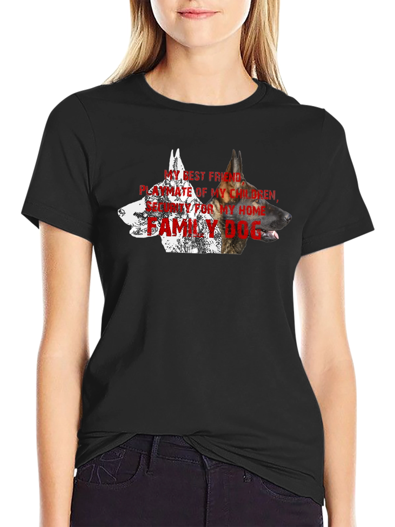 Family Dog T-Shirt: German Shepherd Tee