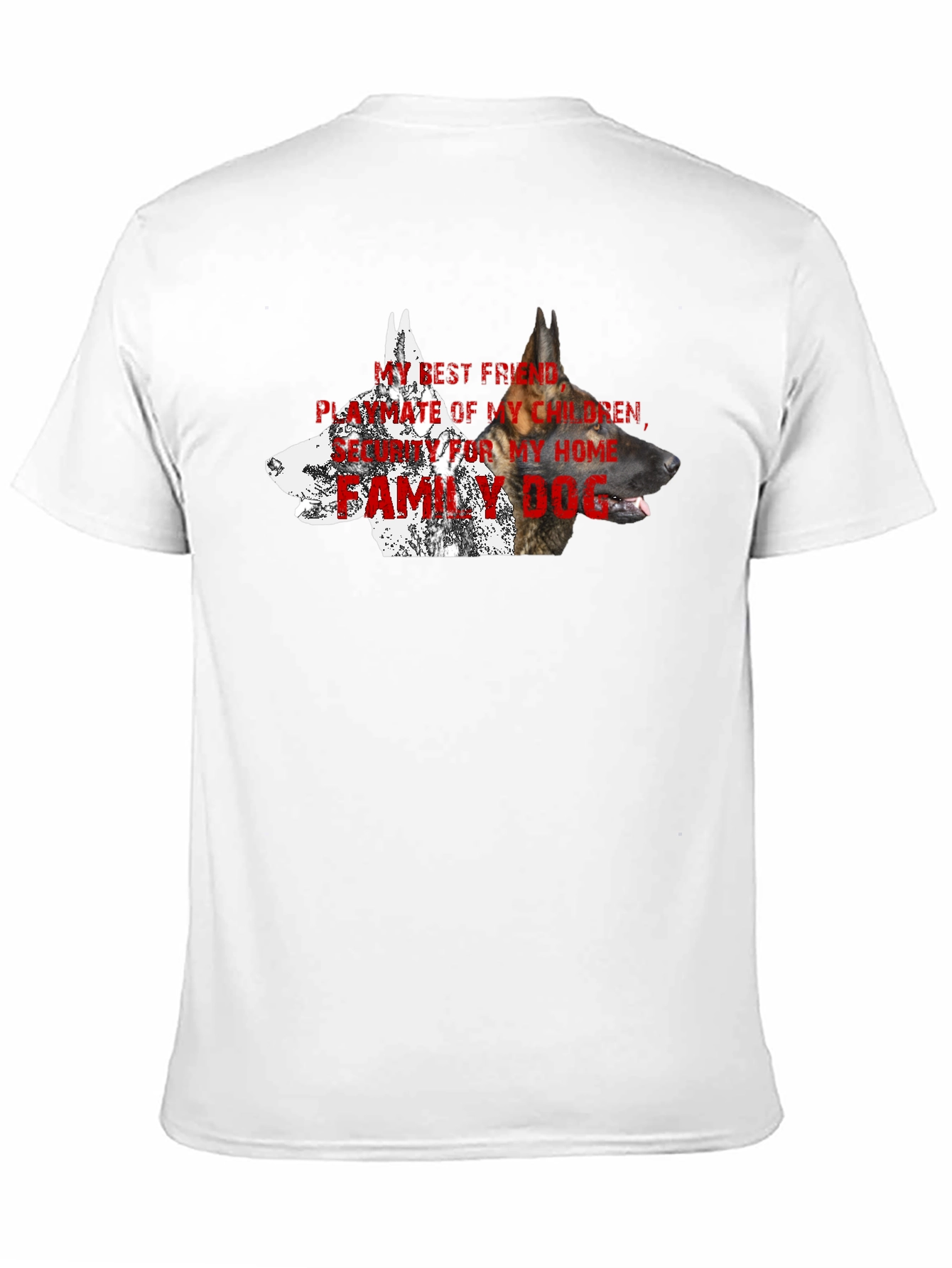 Family Dog T-Shirt: German Shepherd Tee