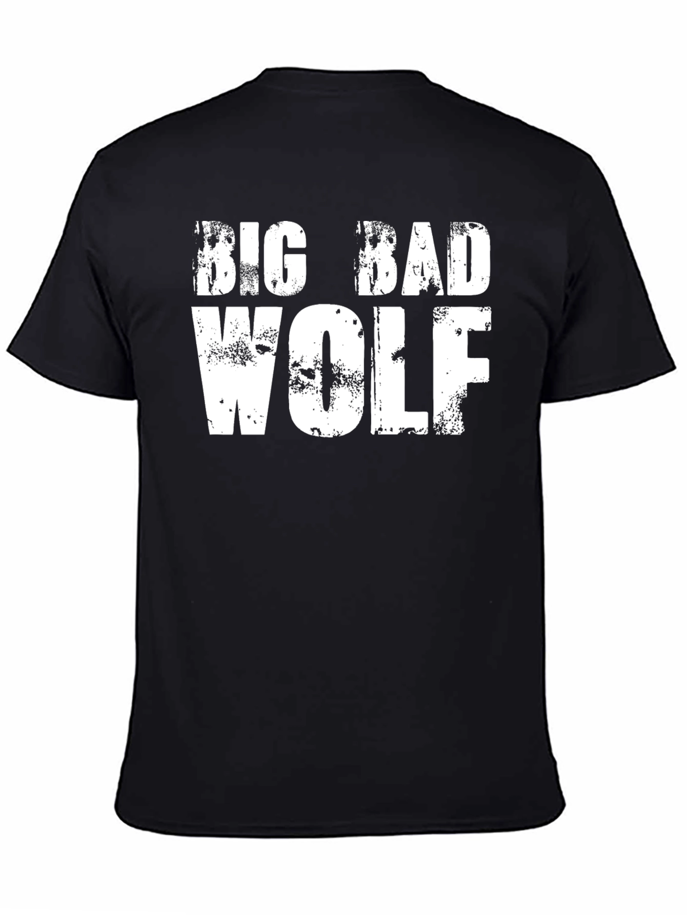 Big Bad Wolf Graphic Print T-Shirt