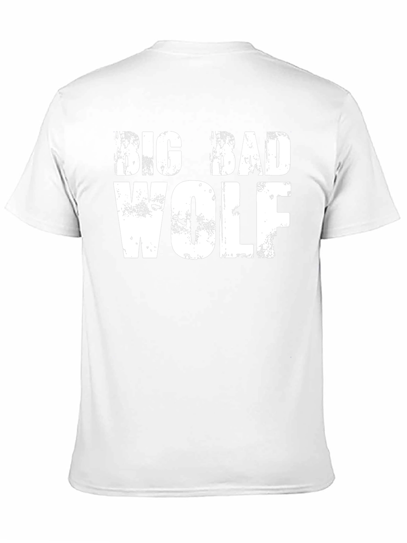 Big Bad Wolf Graphic Print T-Shirt