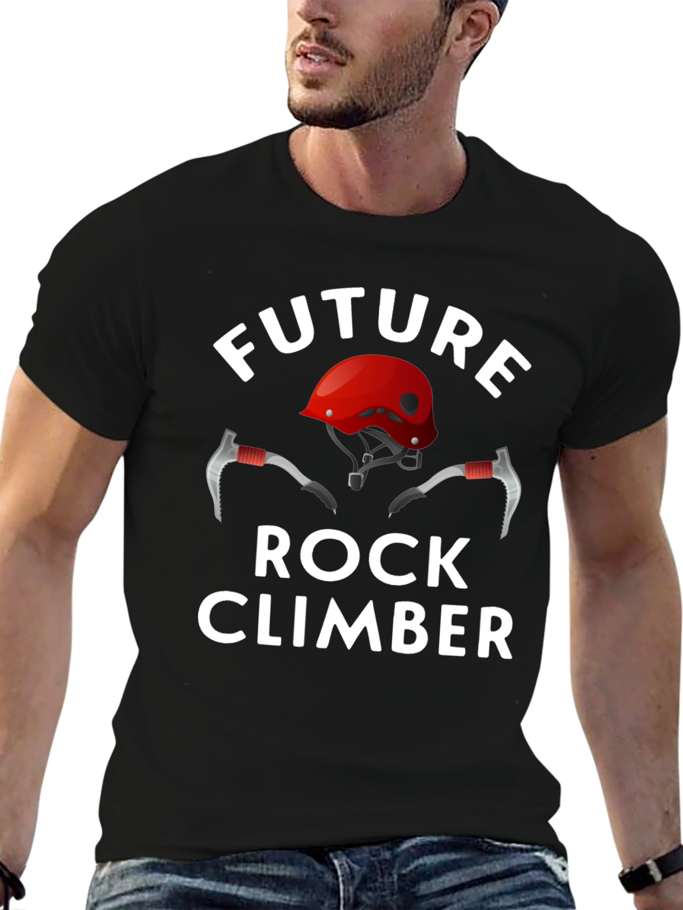 Future Rock Climber Graphic Tee