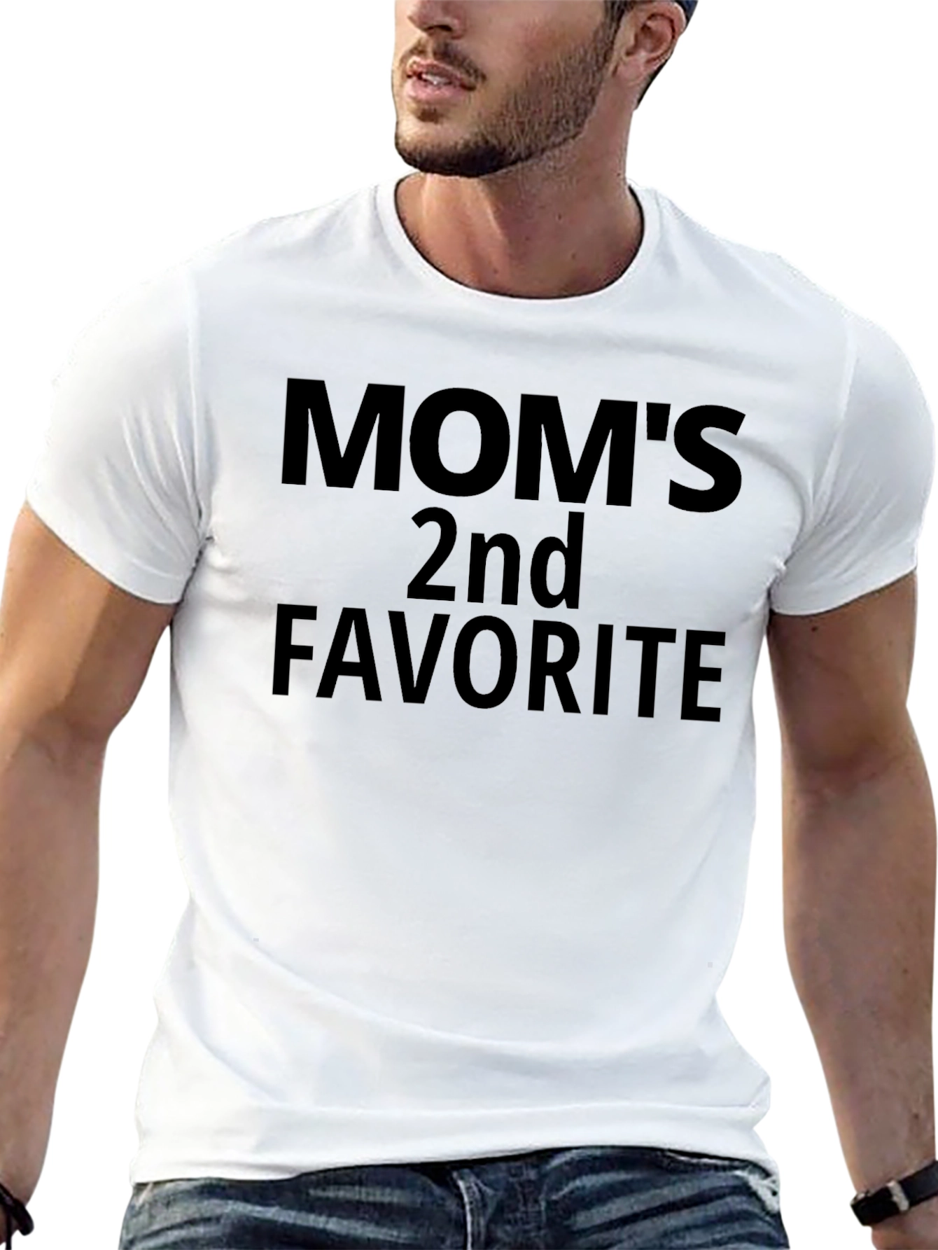 Moms 2nd Favorite T-Shirt Funny Gift