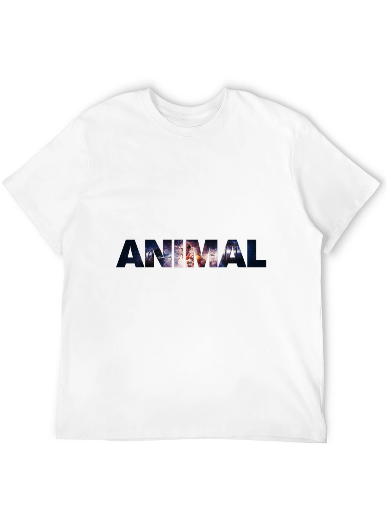 Animal Print Black Graphic T-Shirt