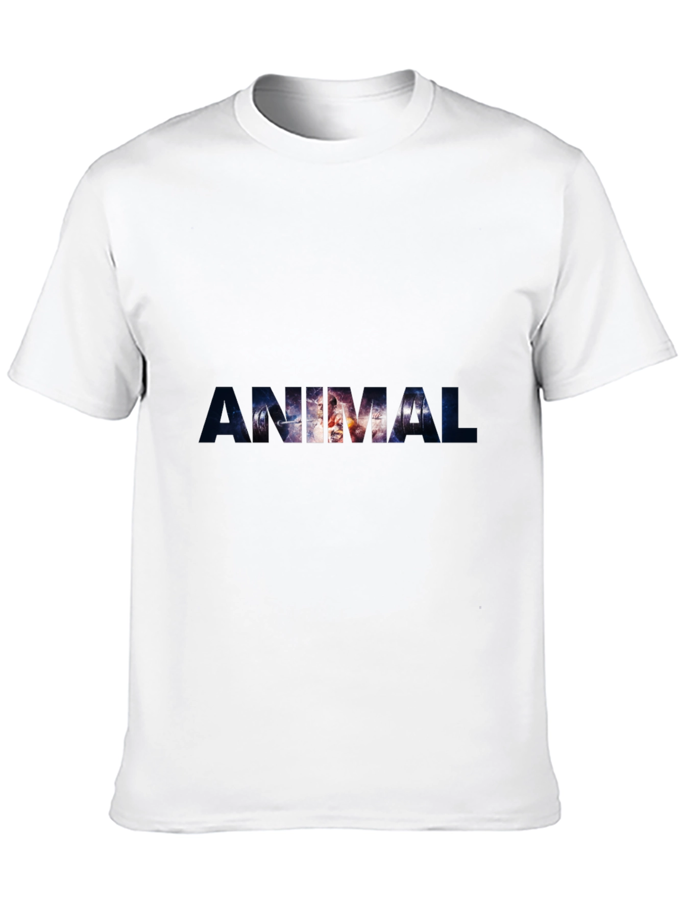 Animal Print Black Graphic T-Shirt