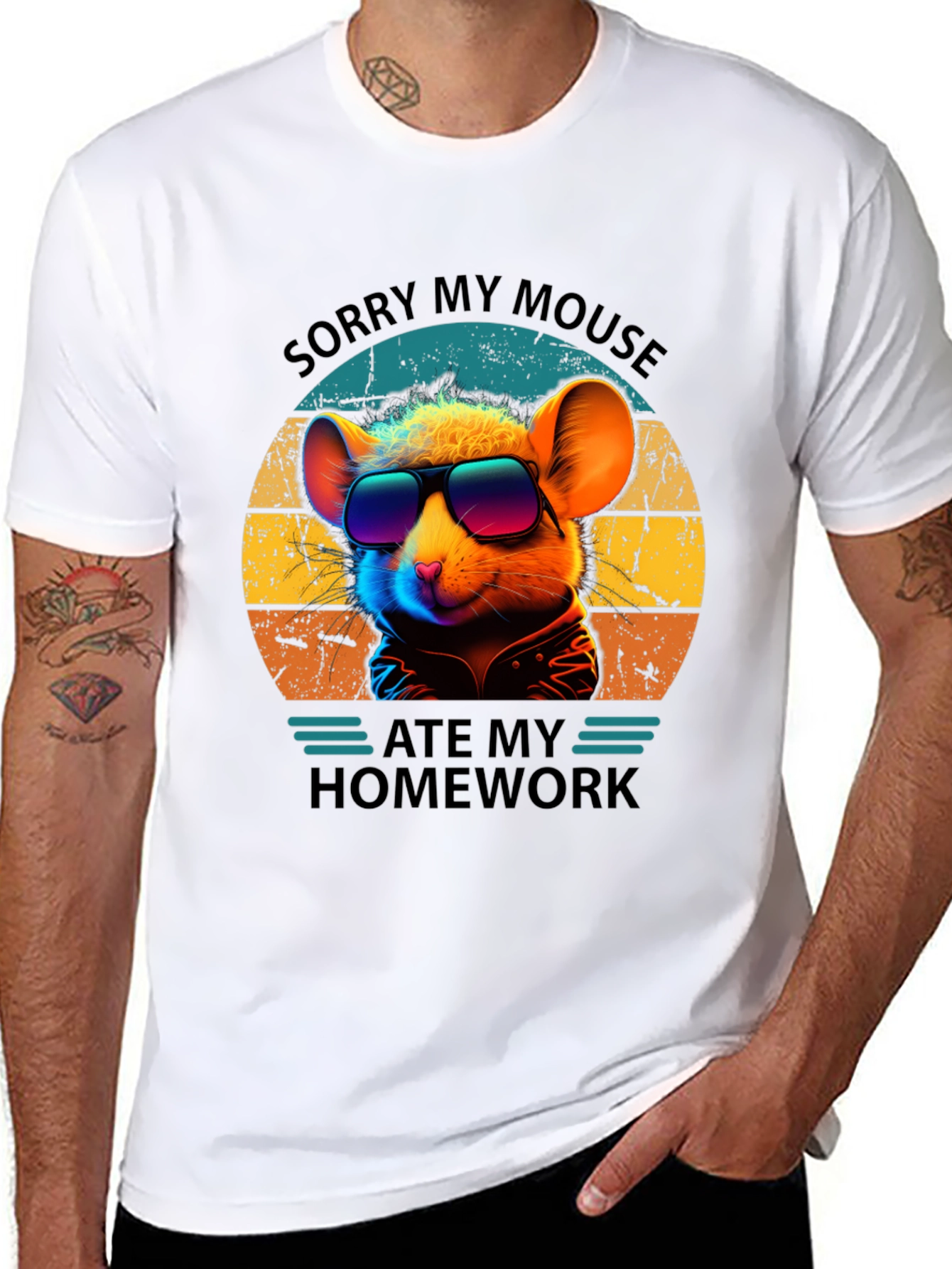 Sorry My Mouse Ate My Homework T-Shirt